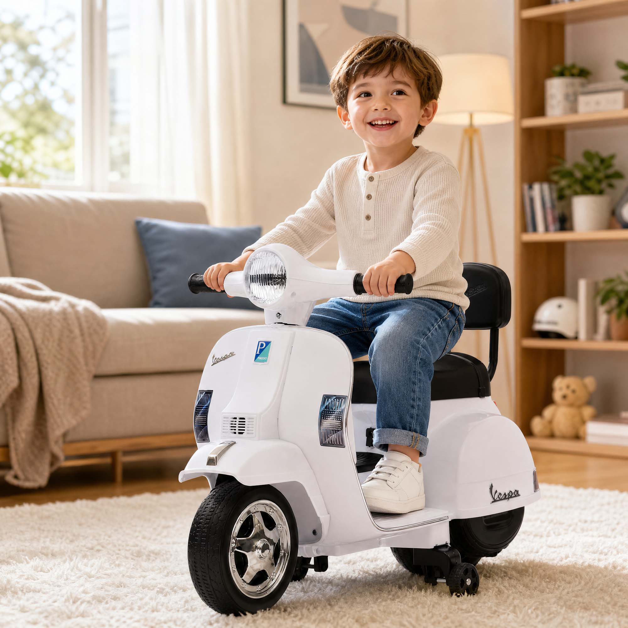 Kids Electric Ride On Scooter