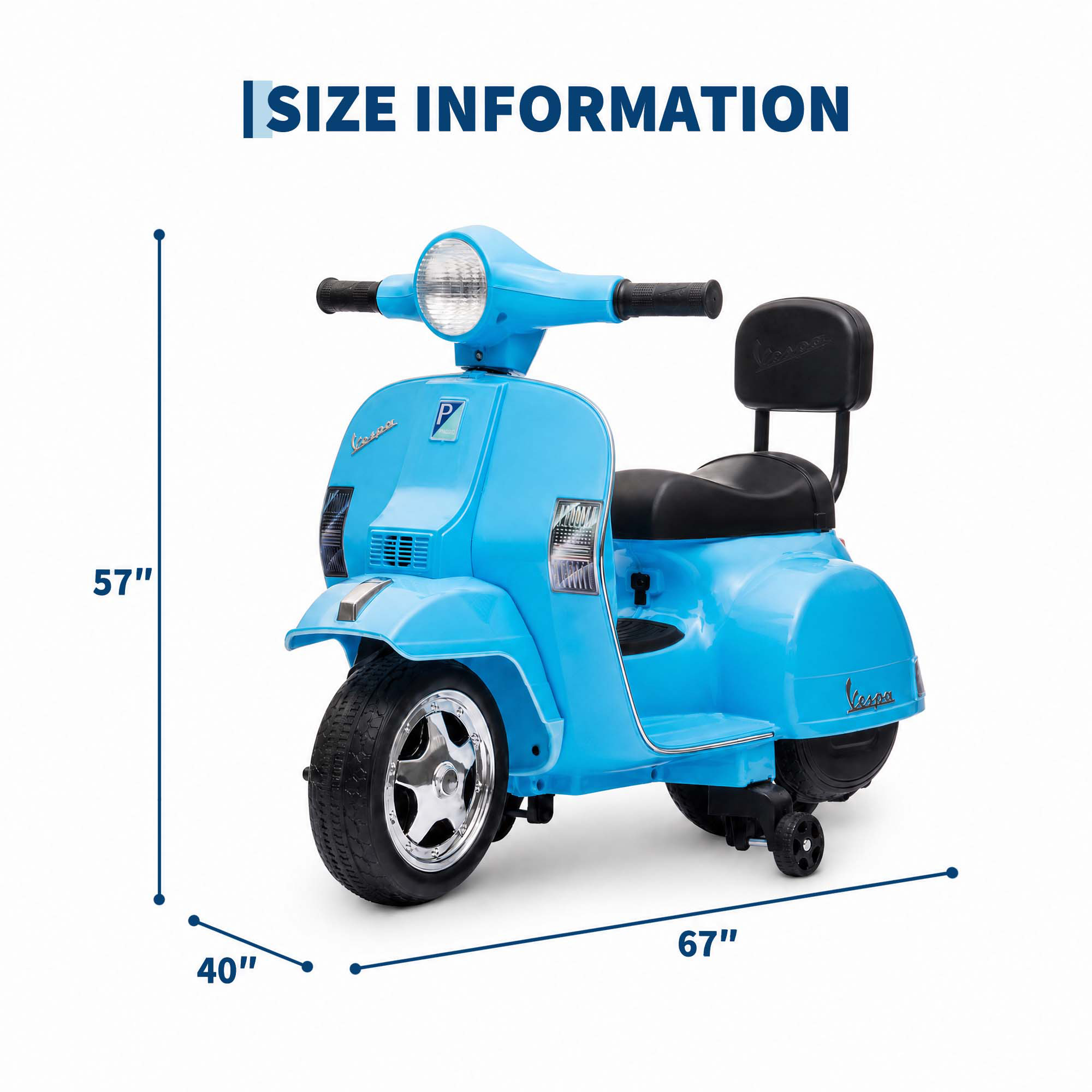 Kids Electric Ride On Scooter