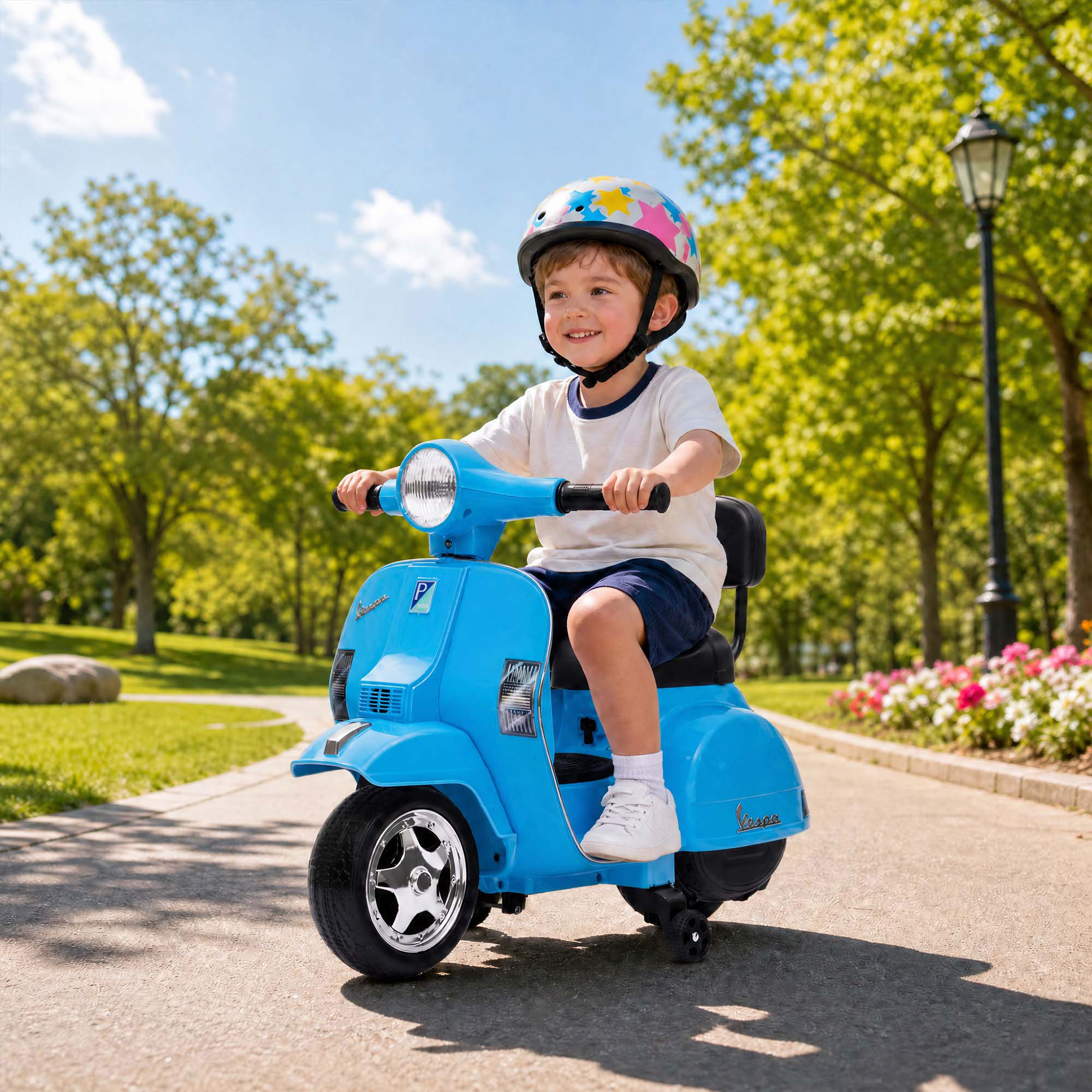 Kids Electric Ride On Scooter