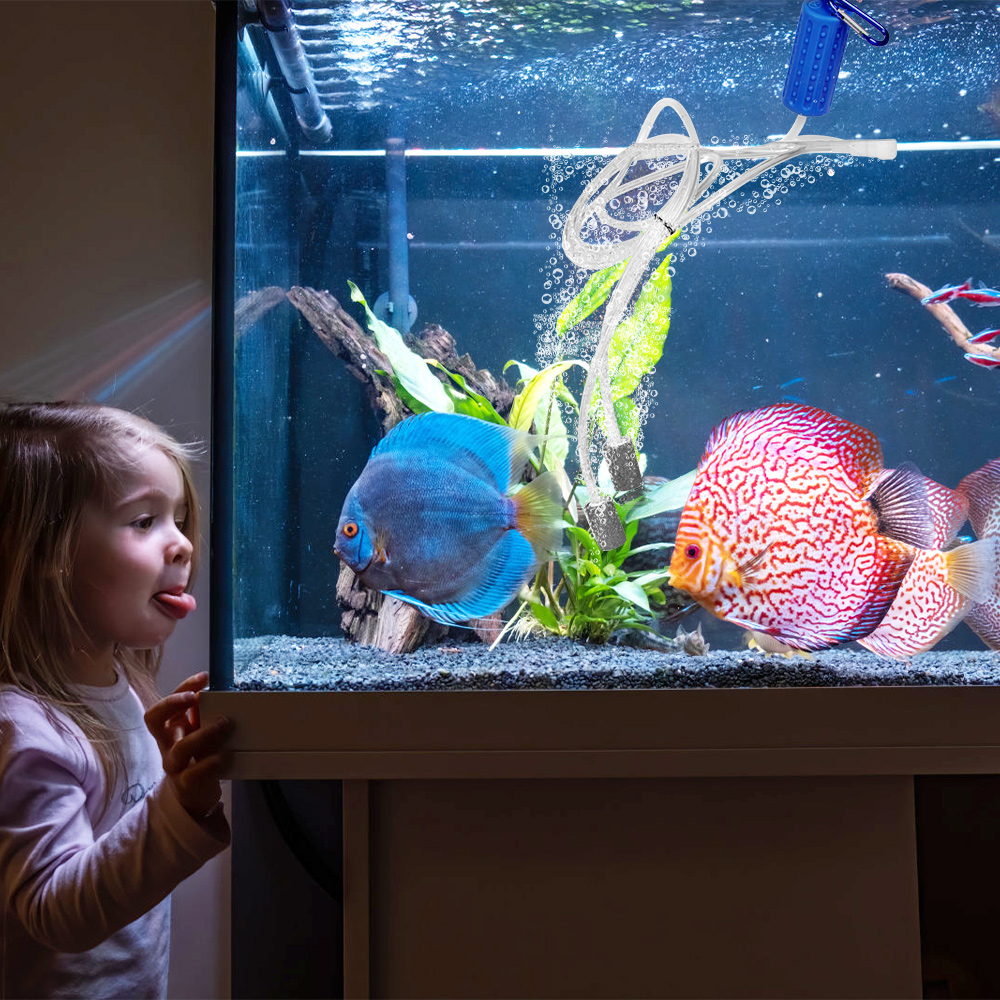 USB Aquarium Air Pump - Front View