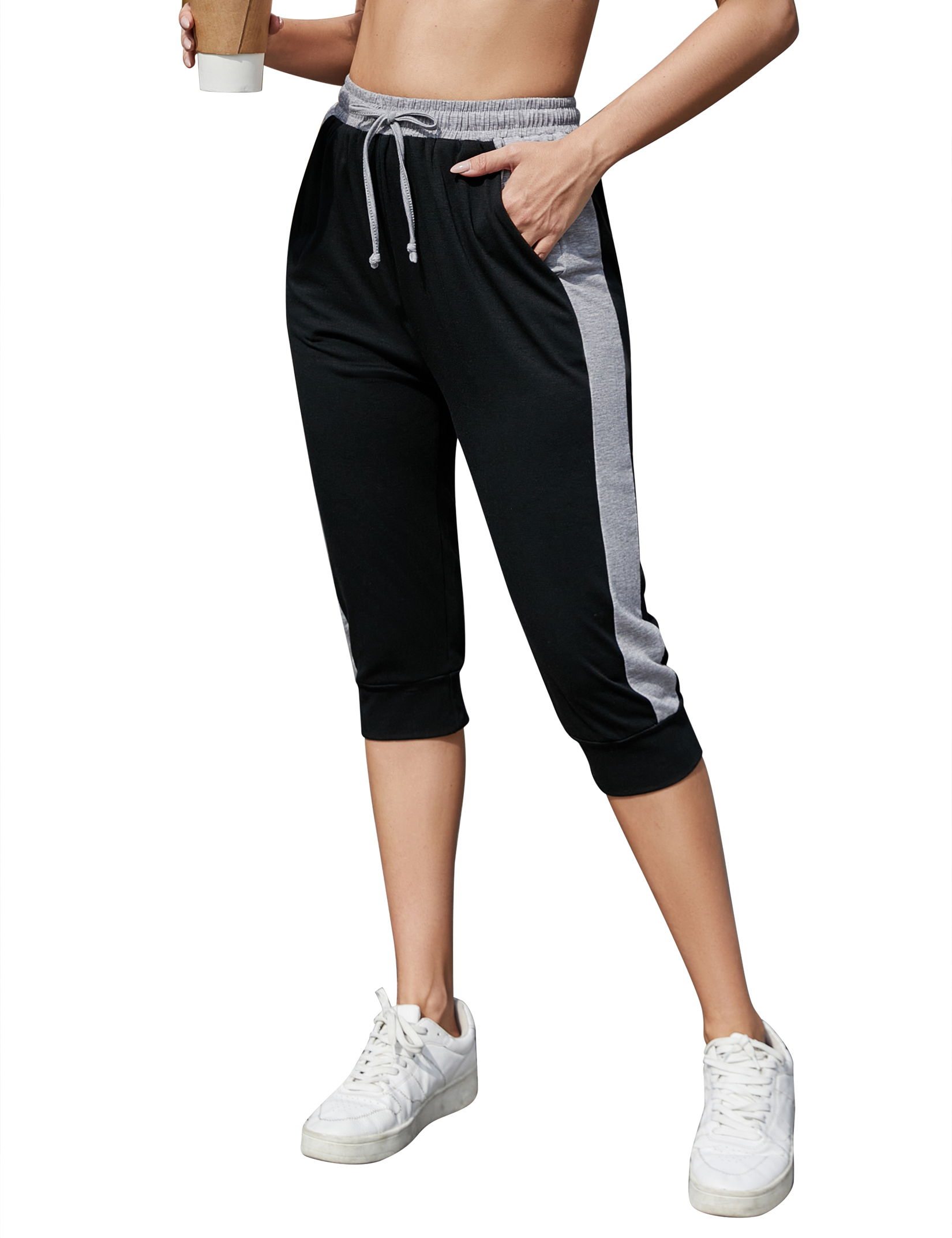 Women's Sweatpants Casual Pants with Pockets Joggers Yoga Pants - Picture 27 of 28