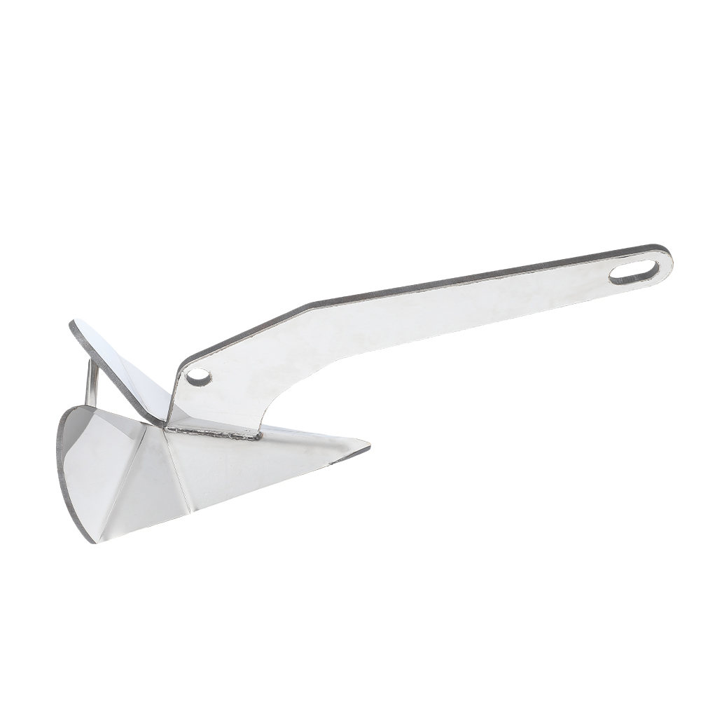 Boat Anchor 22 lb Delta Style 316 Stainless Steel Plow for Pontoon Deck Sailboat