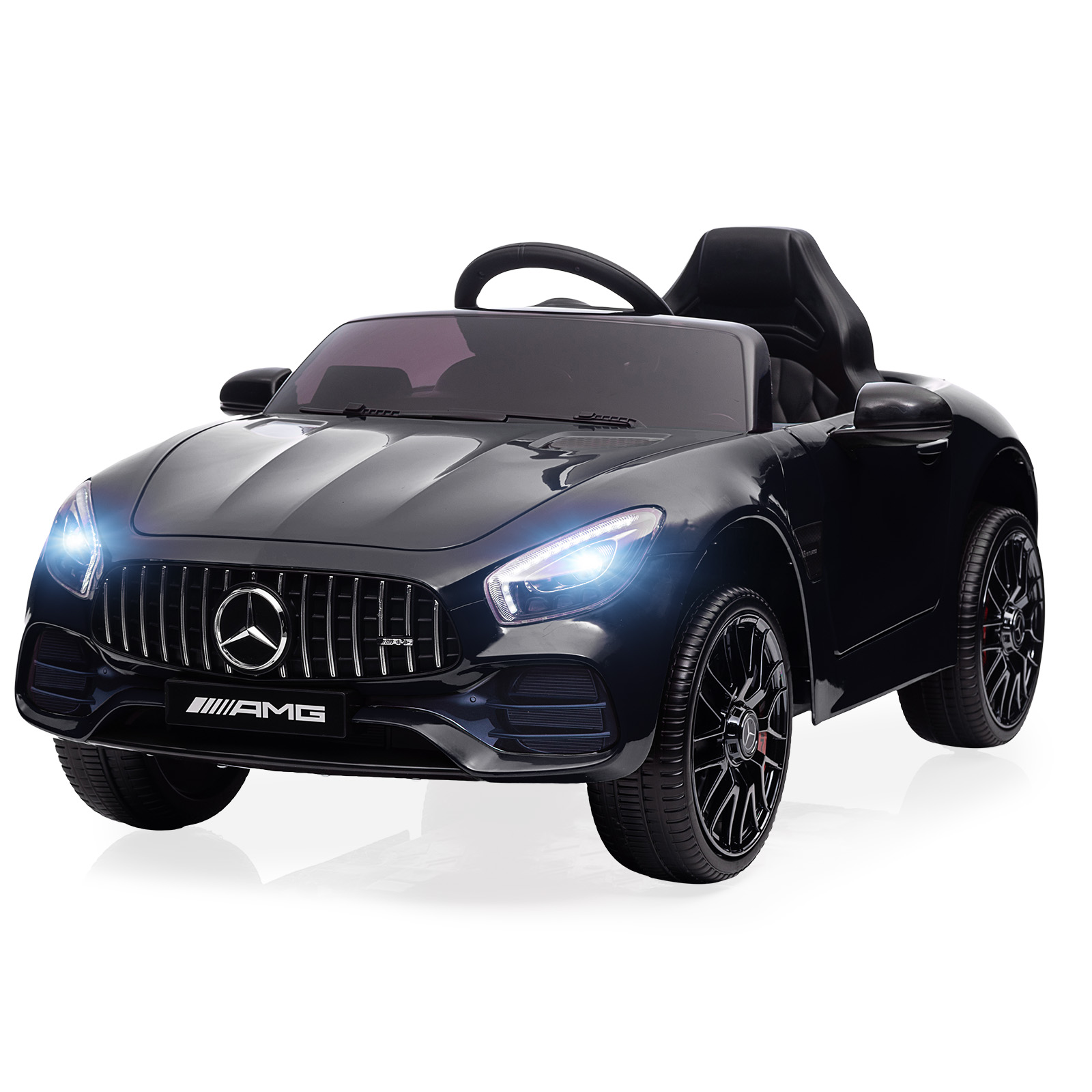 12V 4-8Y Kids Ride On Car, Licensed Mercedes-Benz, w/Parent Remote Control, Mp3 - Picture 12 of 16