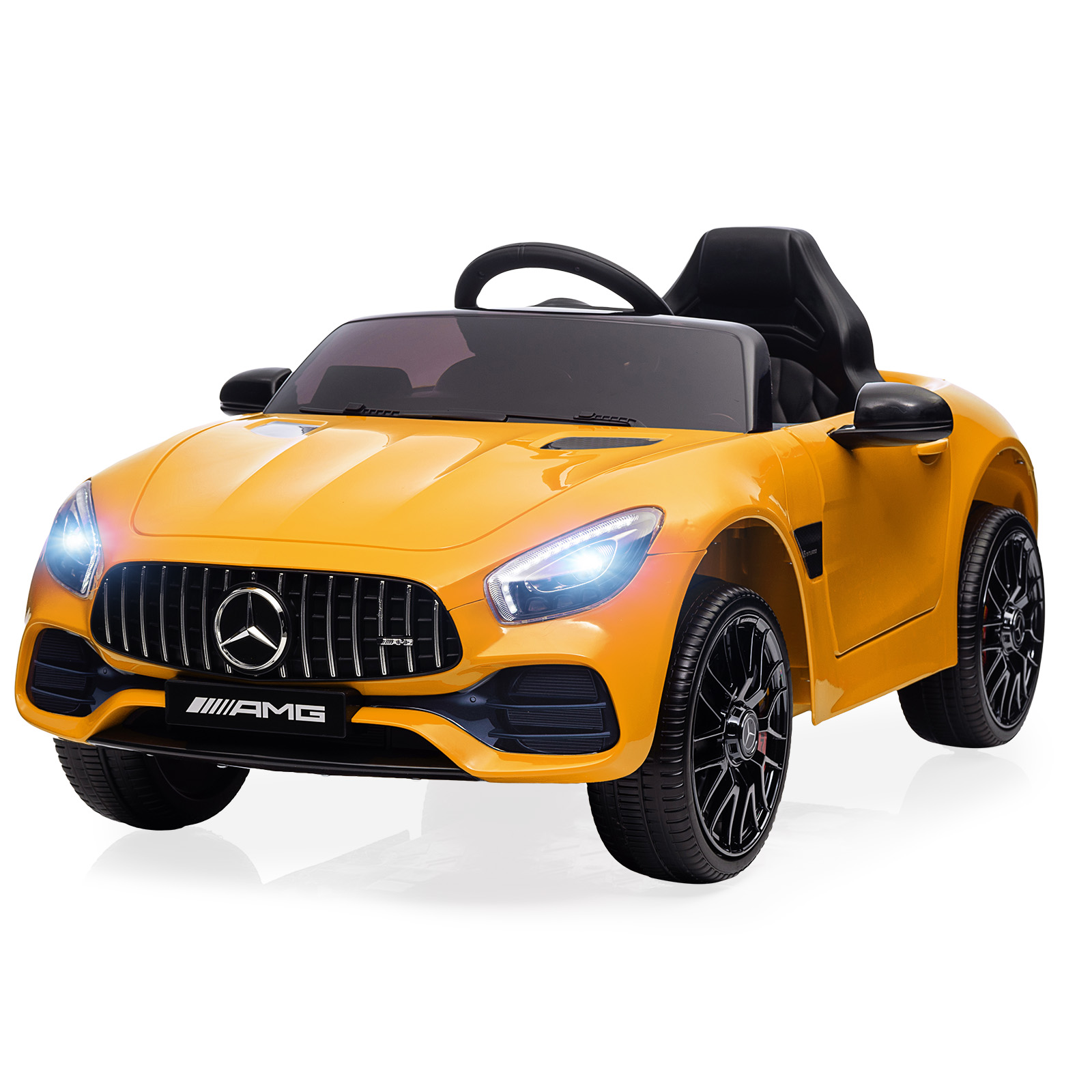 12V 4-8Y Kids Ride On Car, Licensed Mercedes-Benz, w/Parent Remote Control, Mp3 - Picture 13 of 16