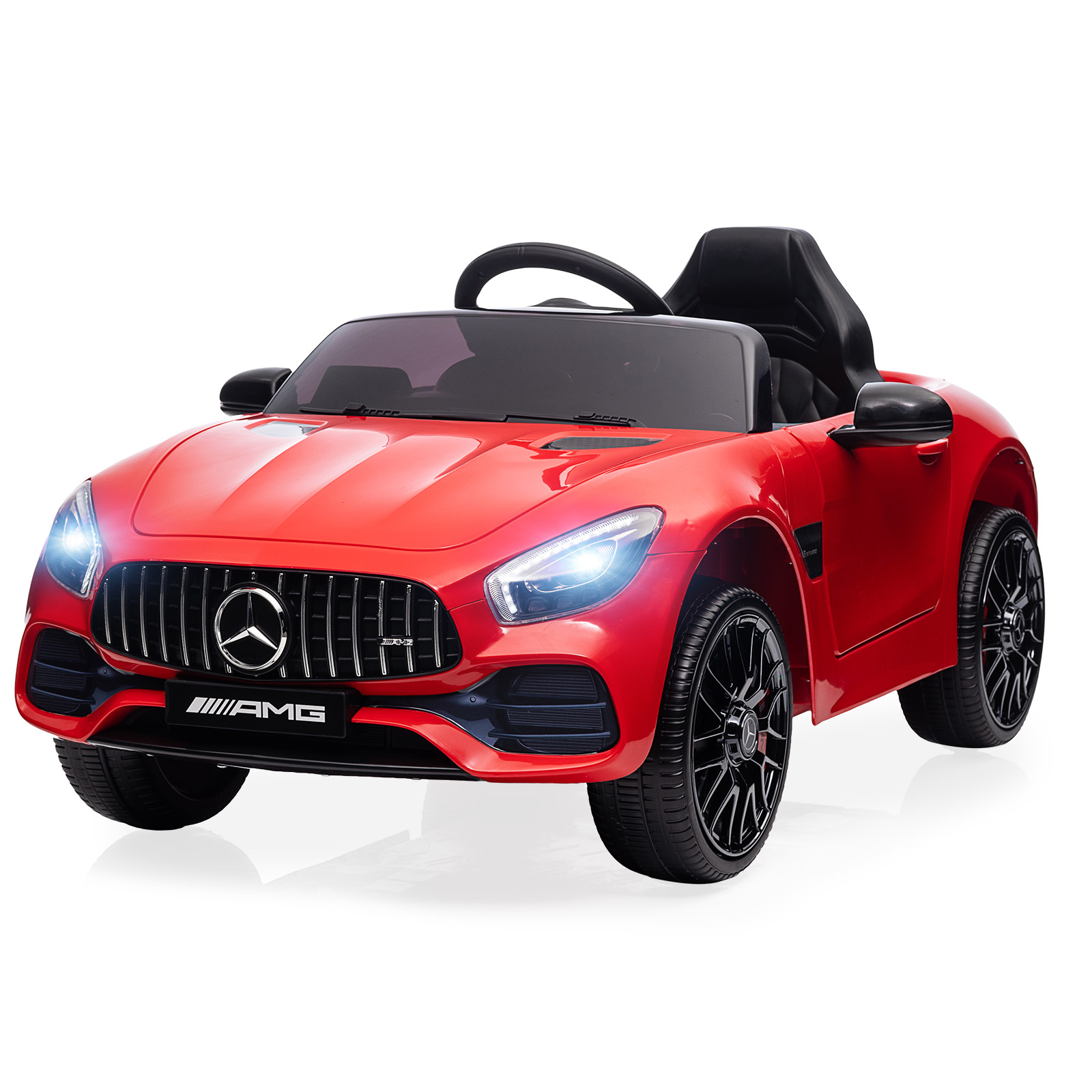 12V 4-8Y Kids Ride On Car, Licensed Mercedes-Benz, w/Parent Remote Control, Mp3 - Picture 11 of 16