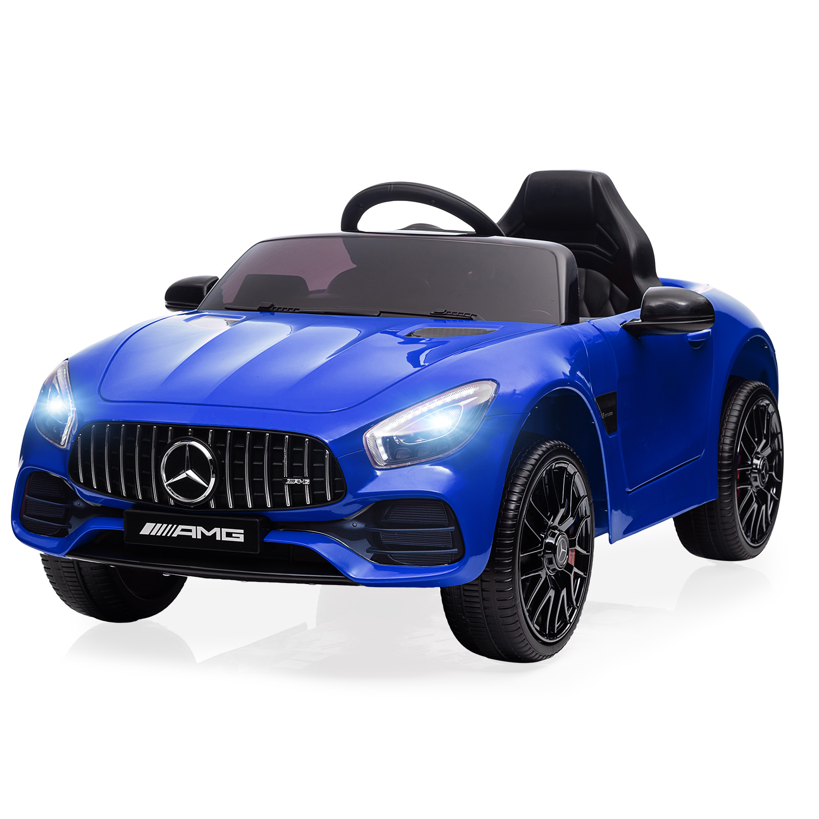 12V 4-8Y Kids Ride On Car, Licensed Mercedes-Benz, w/Parent Remote Control, Mp3 - Picture 14 of 16