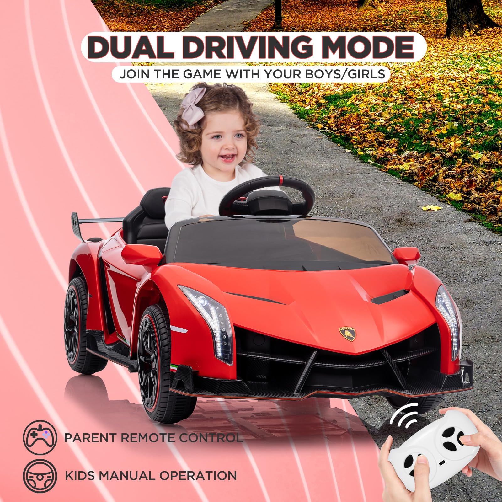 Modo de doble control con mando a distancia