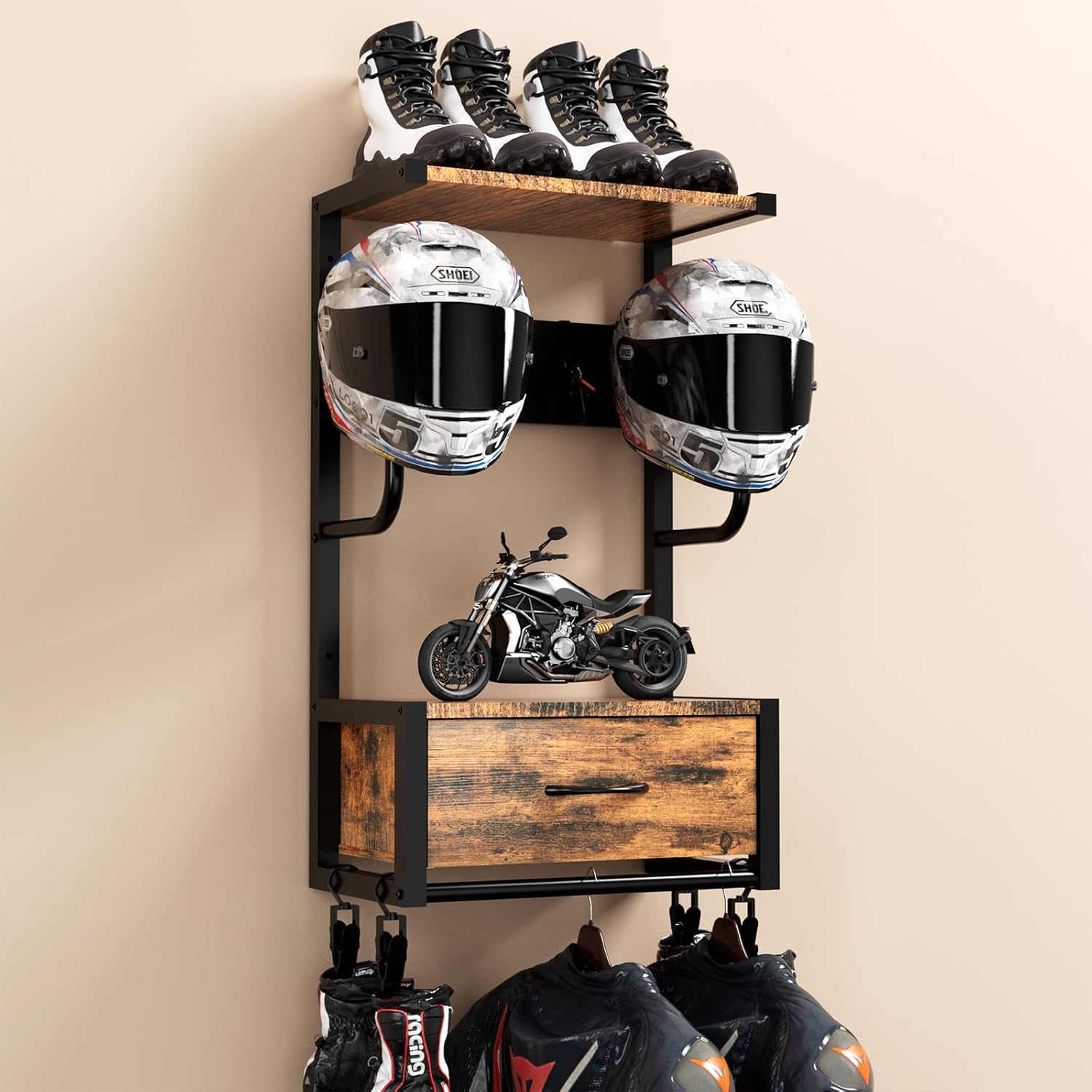 cool motorcycle helmets bandit Simpson Motorcycle OB3UNKSM Outlaw Bandit 3.0 Helmet Unknown Industries Small