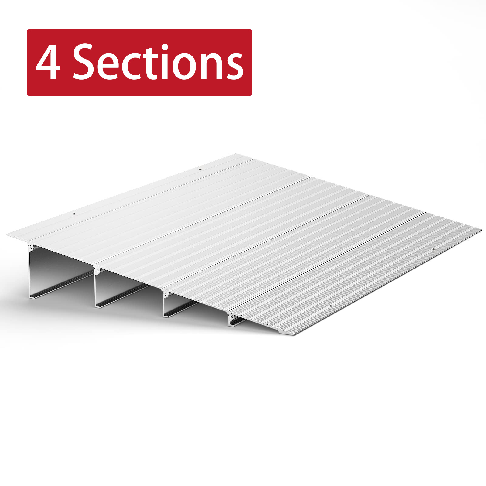 1"/2"/3"/4"/5" Rise Threshold Ramps Aluminum Adjustable Ramps 800LB for Doorways