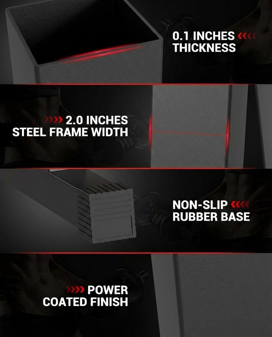 Dumbbell Rack Assembly Detail