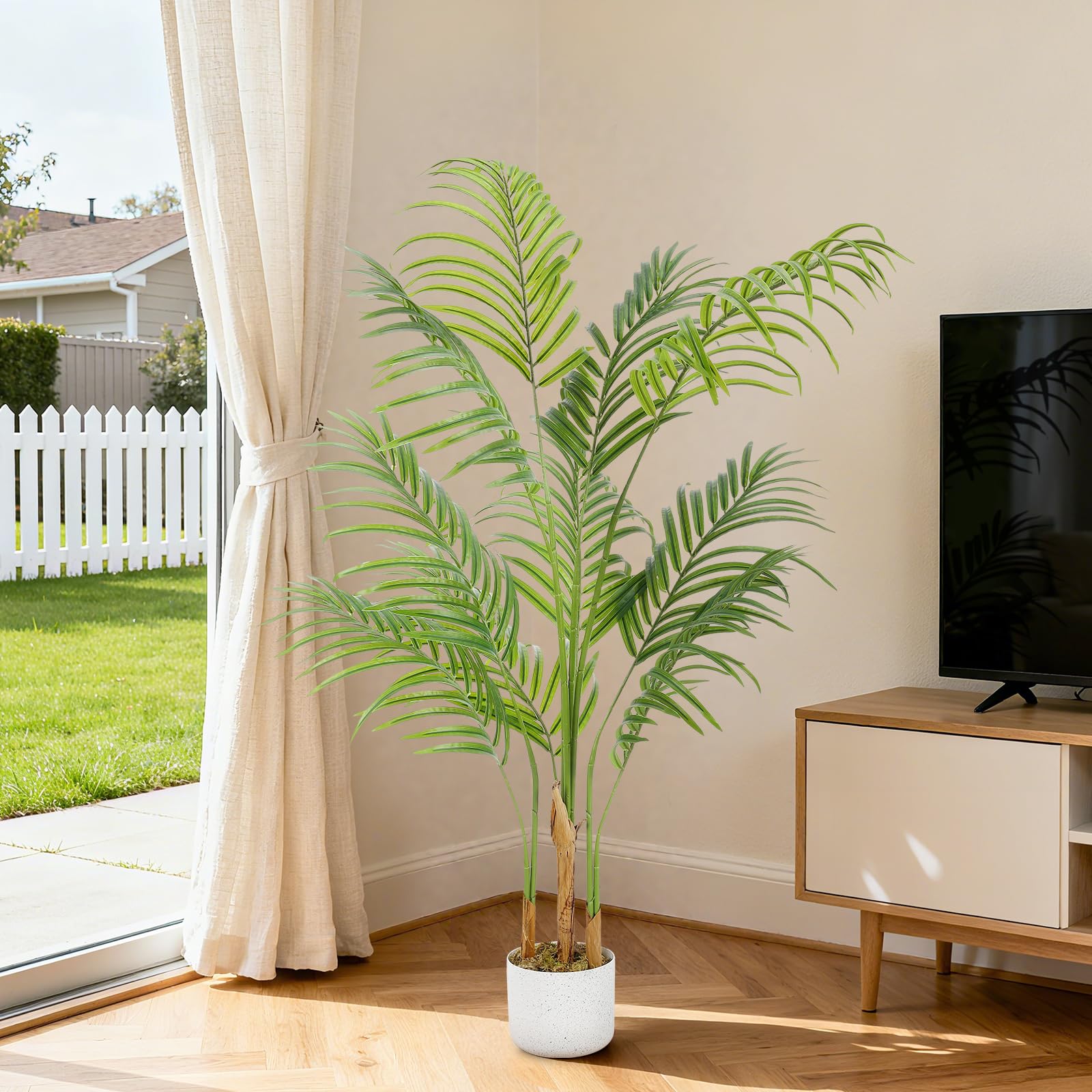 Planta artificial tropical Garvee para decoración de interiores