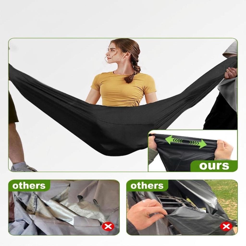 Water-resistant hanging chair cover for patio use