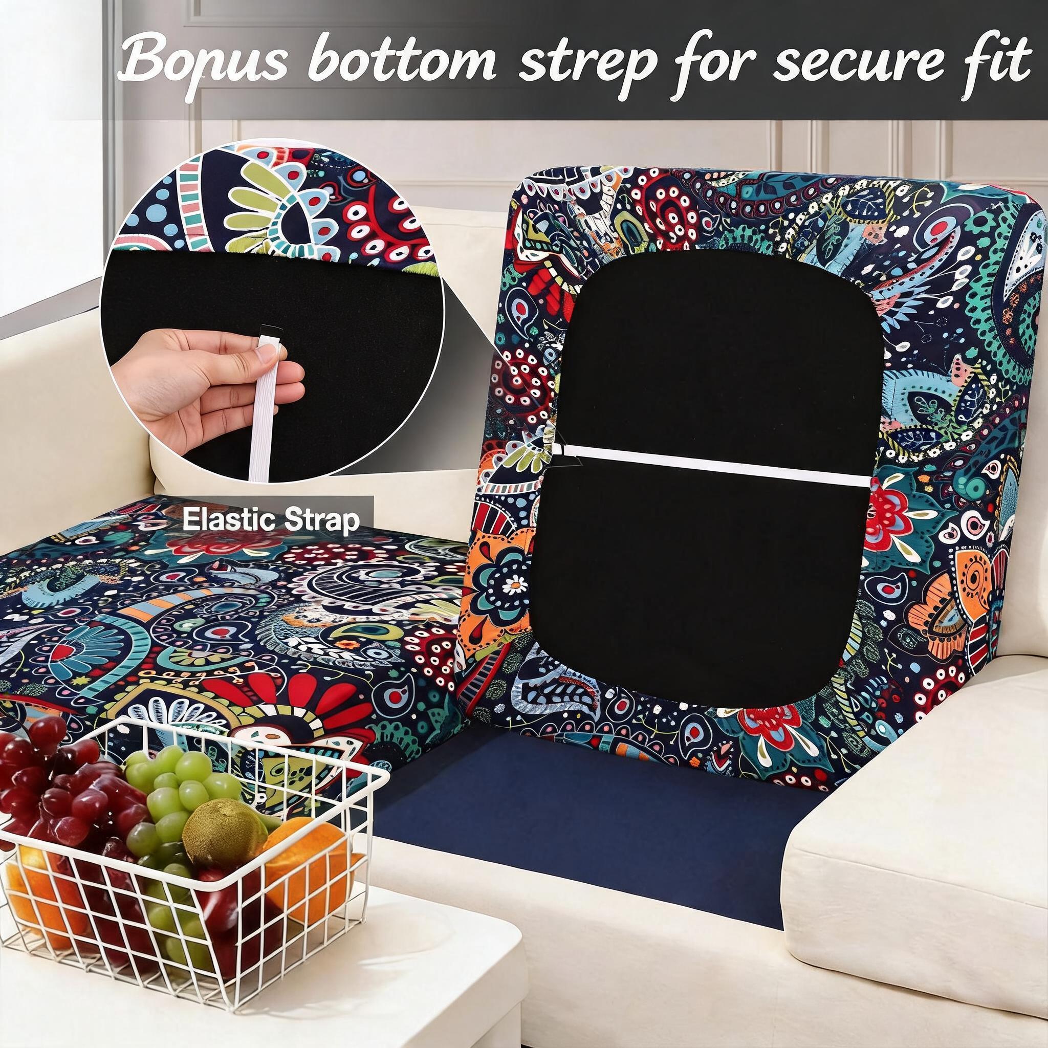 Washable outdoor cushion cover for easy maintenance