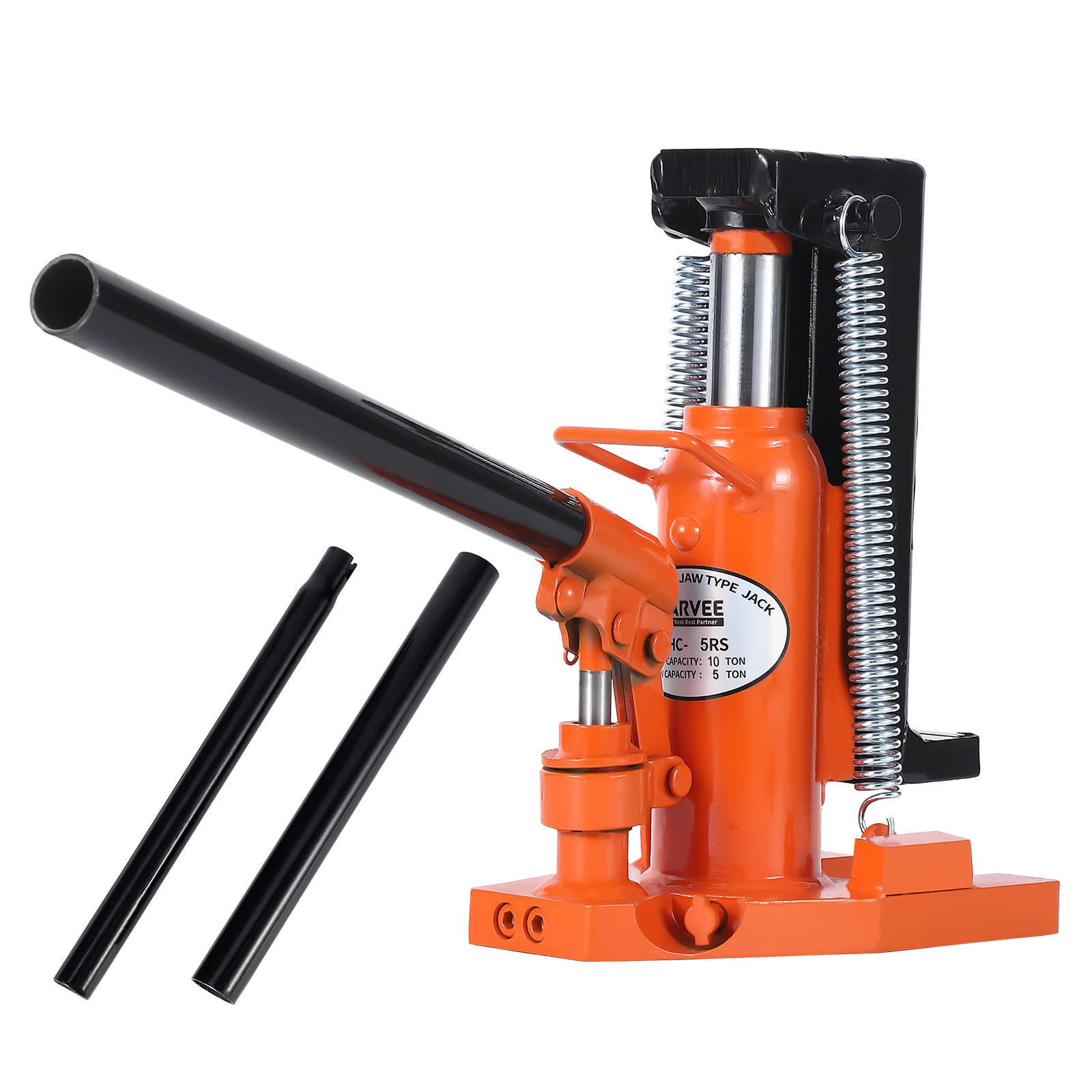 Low Profile Hydraulic Toe Jack (Machine/Claw Jack),5 Ton/10 Ton Heavy-Duty Steel