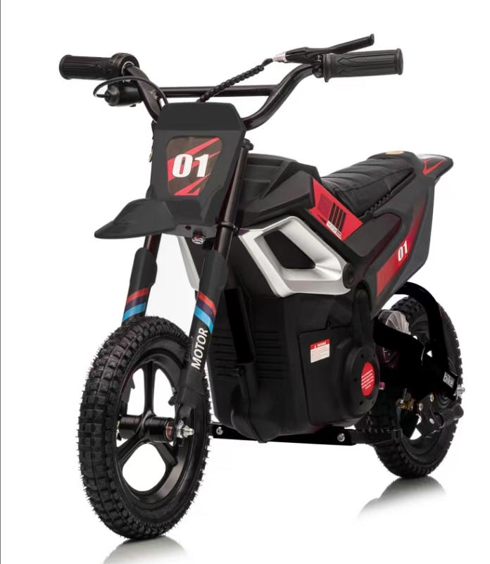 24V Kids Electric Motorcycle Aprilia Licensed&Dirt Bike Speed 6-12mph for Age 3+