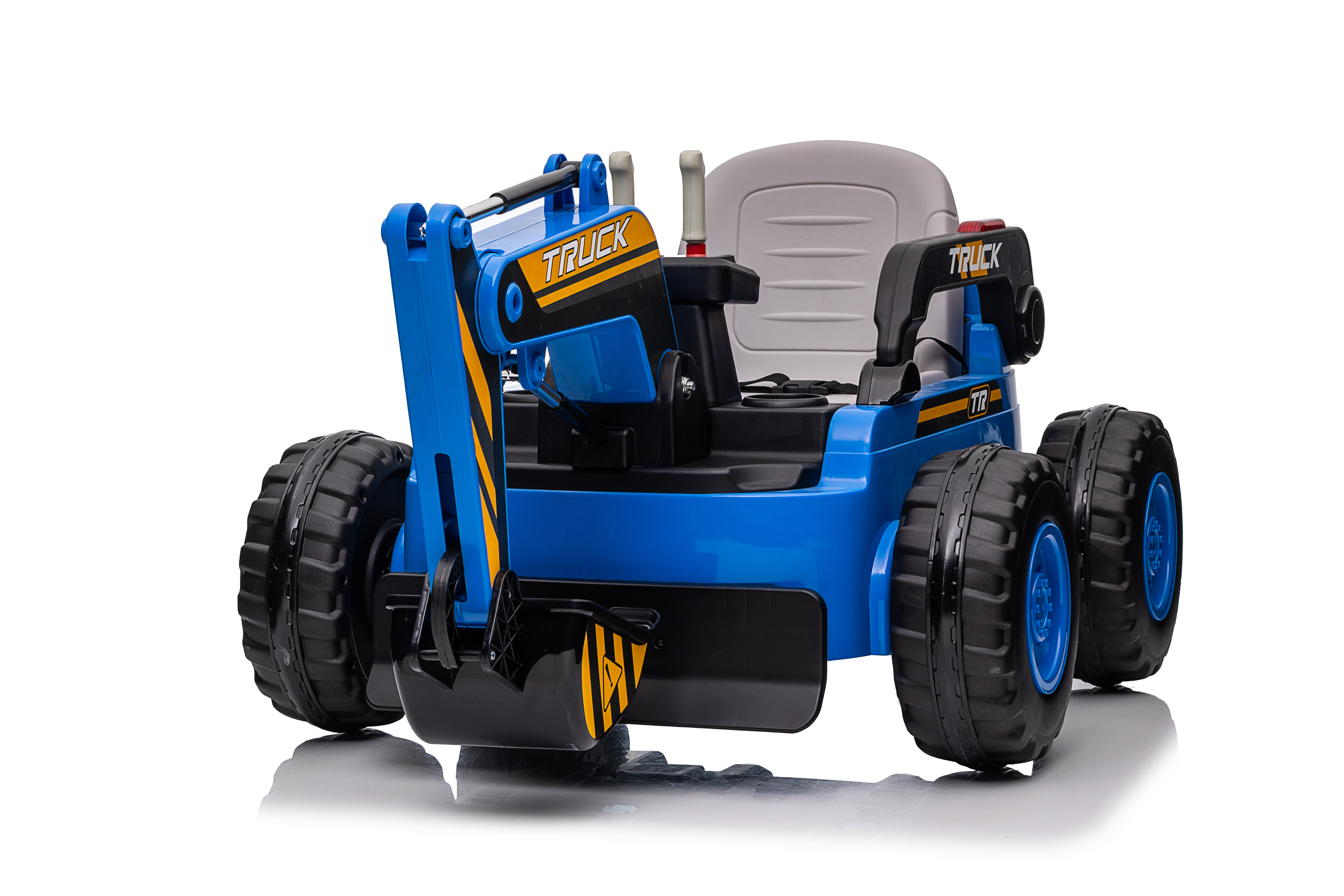 Kids Excavator Digger Truck, Remote, Ride Toy for Xmas Birthday Gift for Ages 3+ - Picture 11 of 11