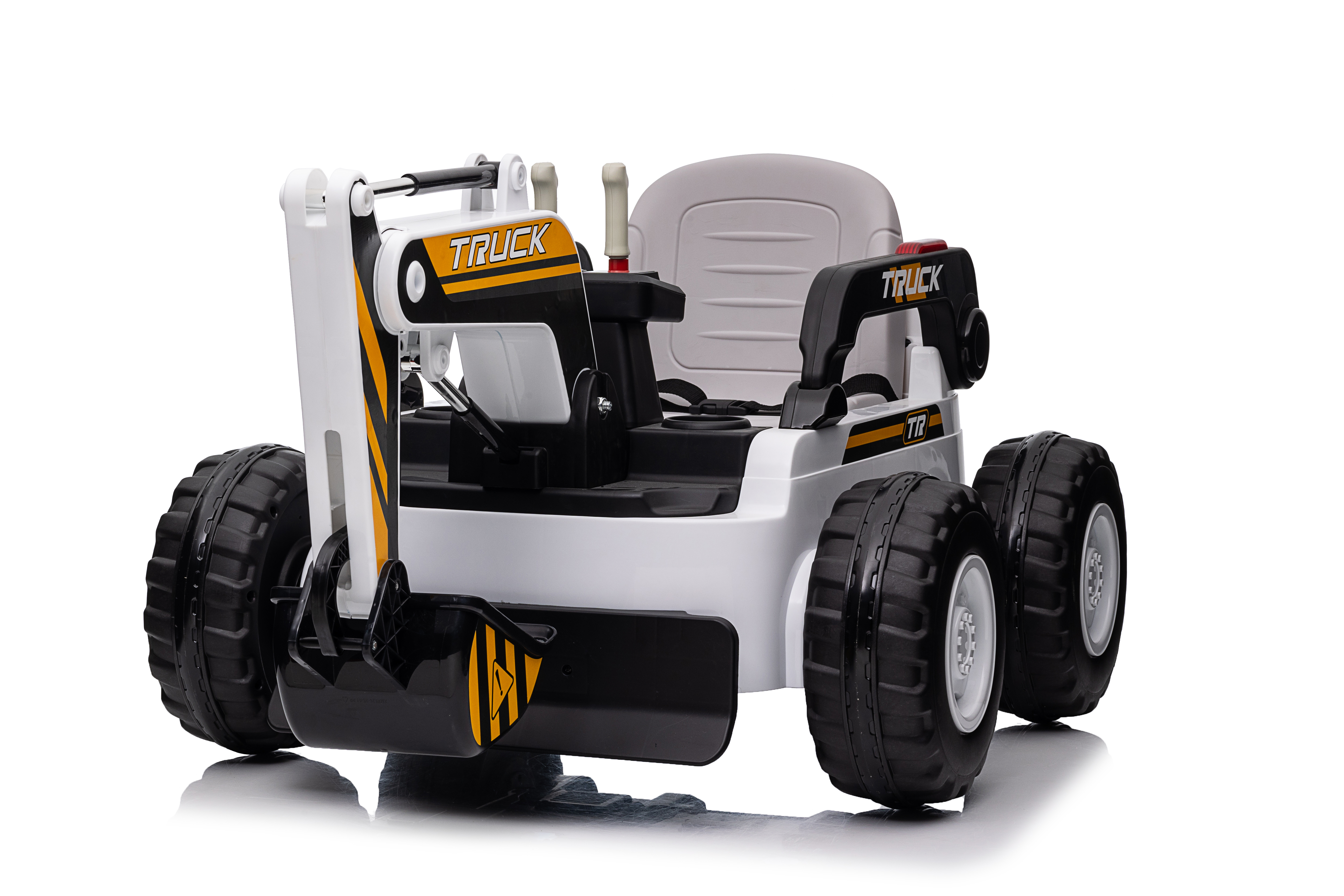 Kids Excavator Digger Truck, Remote, Ride Toy for Xmas Birthday Gift for Ages 3+ - Picture 9 of 11