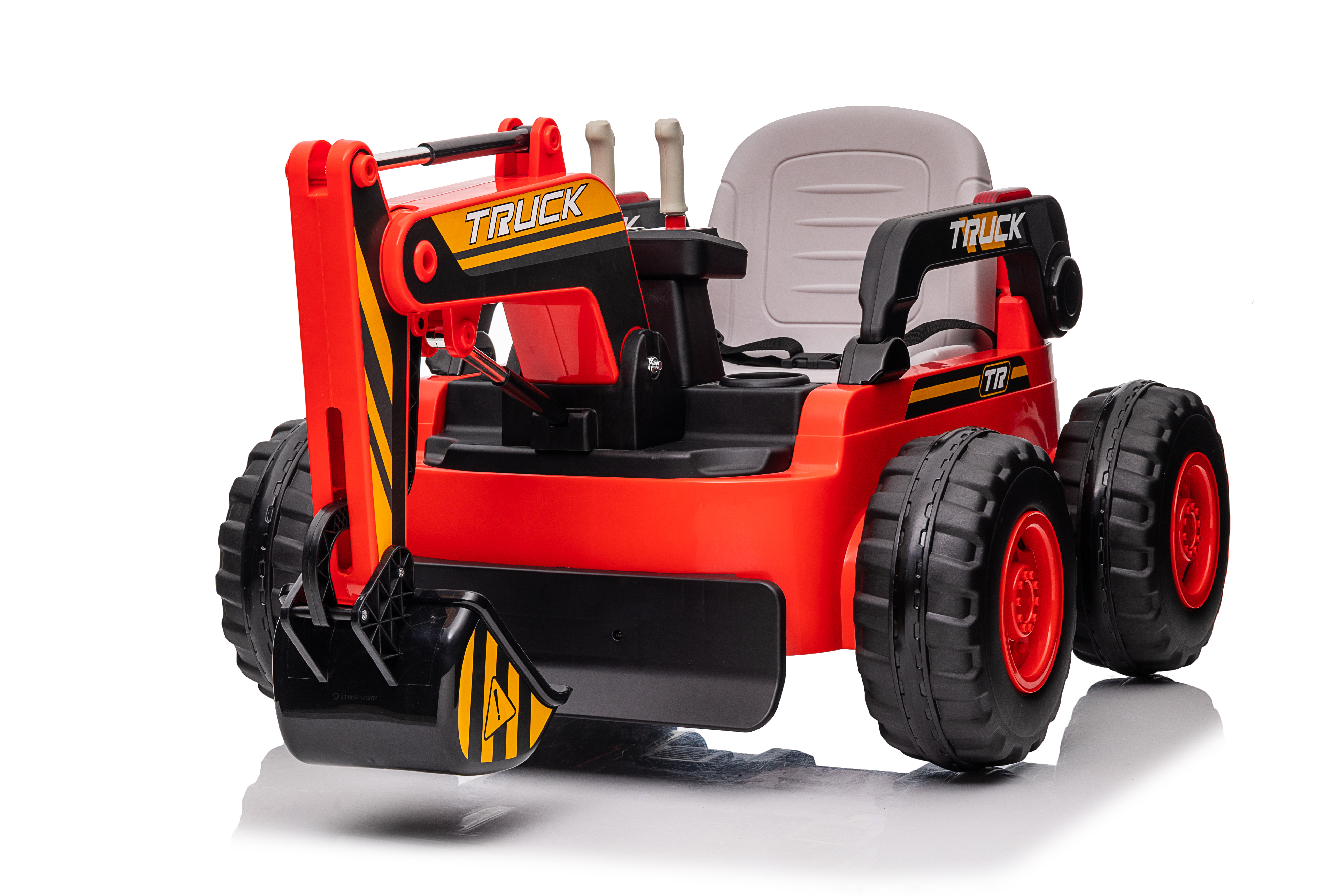 Kids Excavator Digger Truck, Remote, Ride Toy for Xmas Birthday Gift for Ages 3+ - Picture 10 of 11