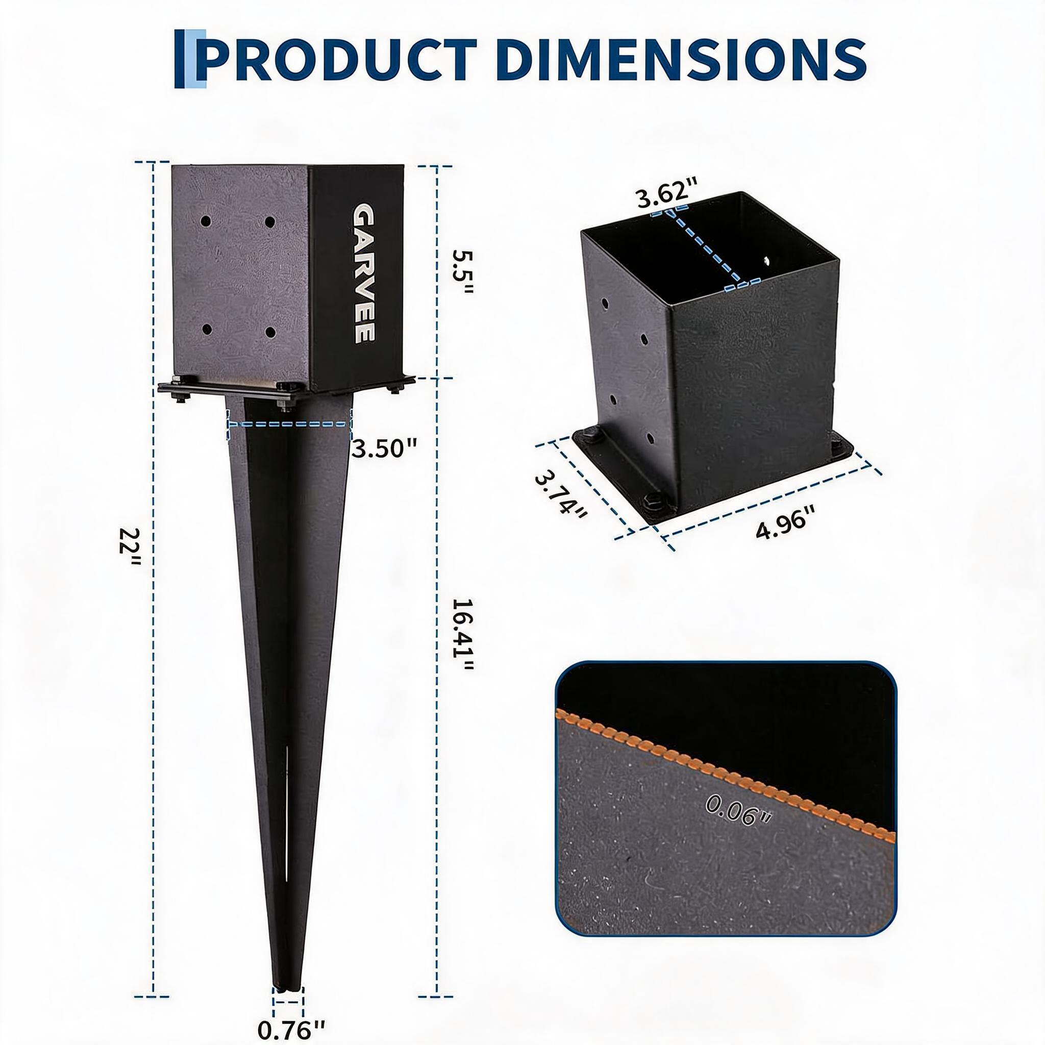 Powder-Coated Solid Carbon Steel Construction