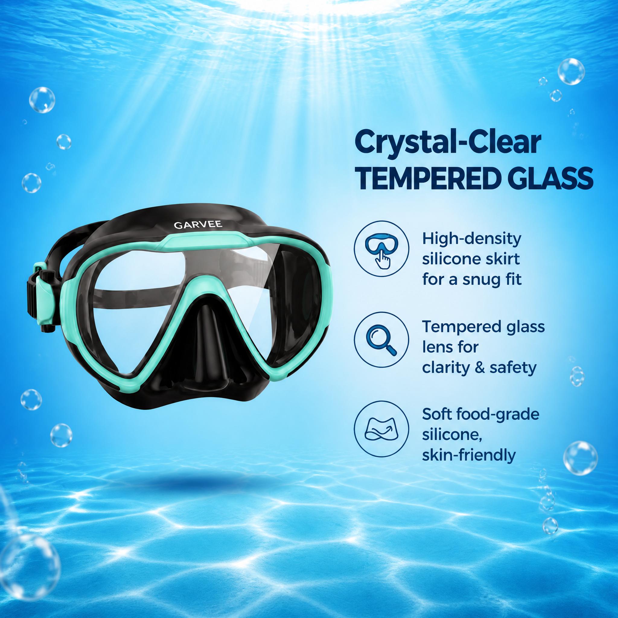 Upgraded Pressure-Relief Strap - Wide Split Silicone Headband, Quick-Adjust Side Buckles