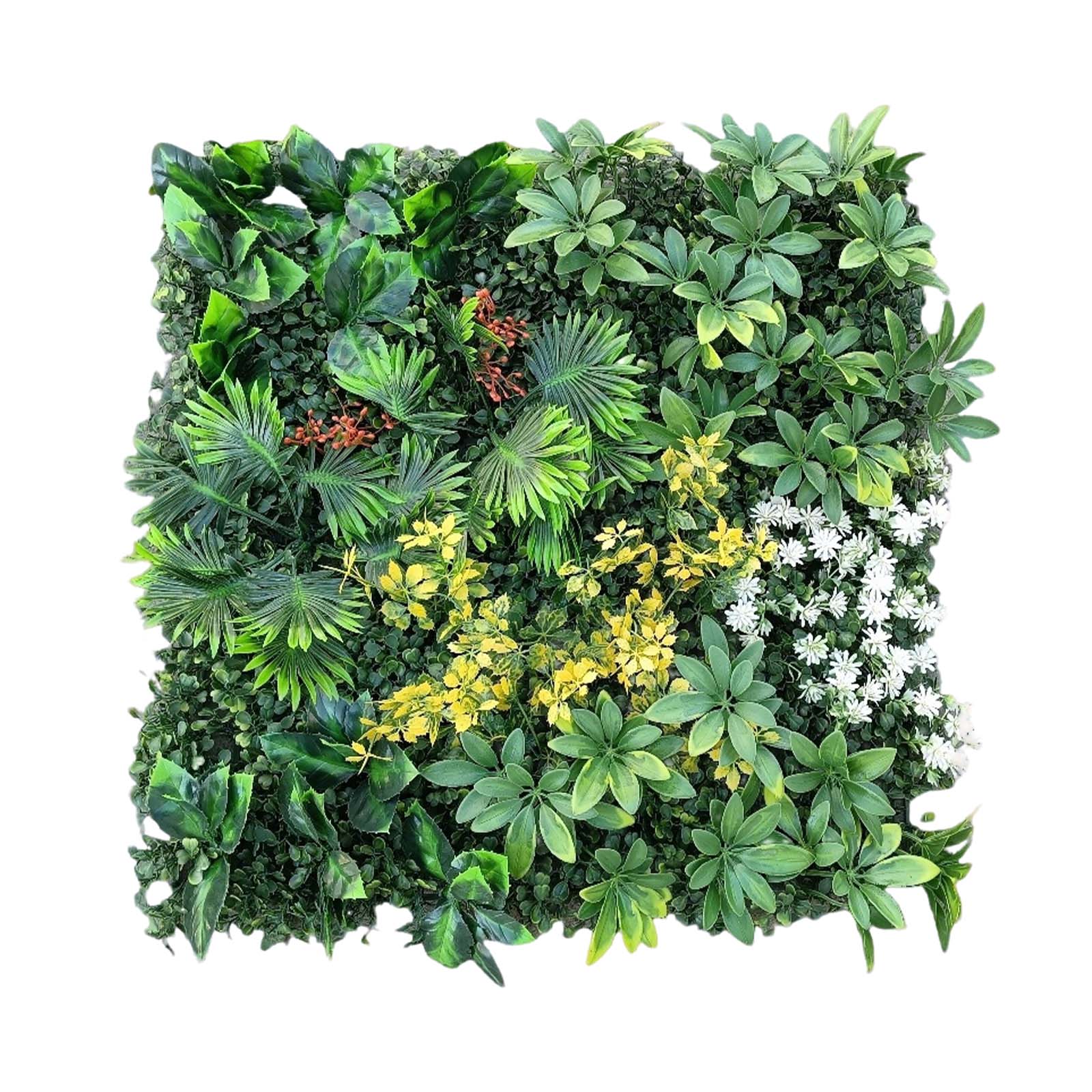 Artificial Privacy Fence Grass Panel Boxwood Mat Wall Hedge Decor 20″x20″