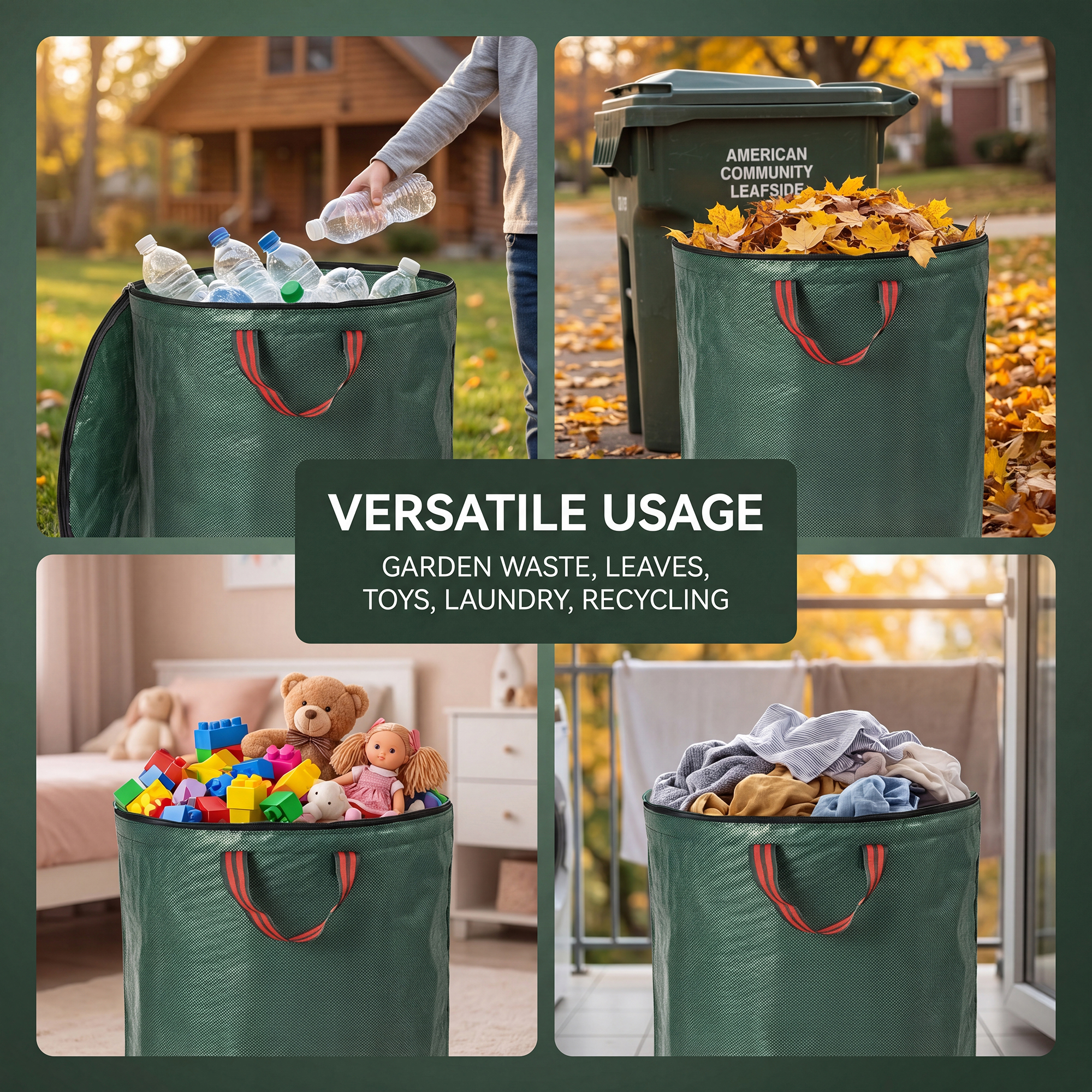 Durable water-resistant PP woven garden bag material