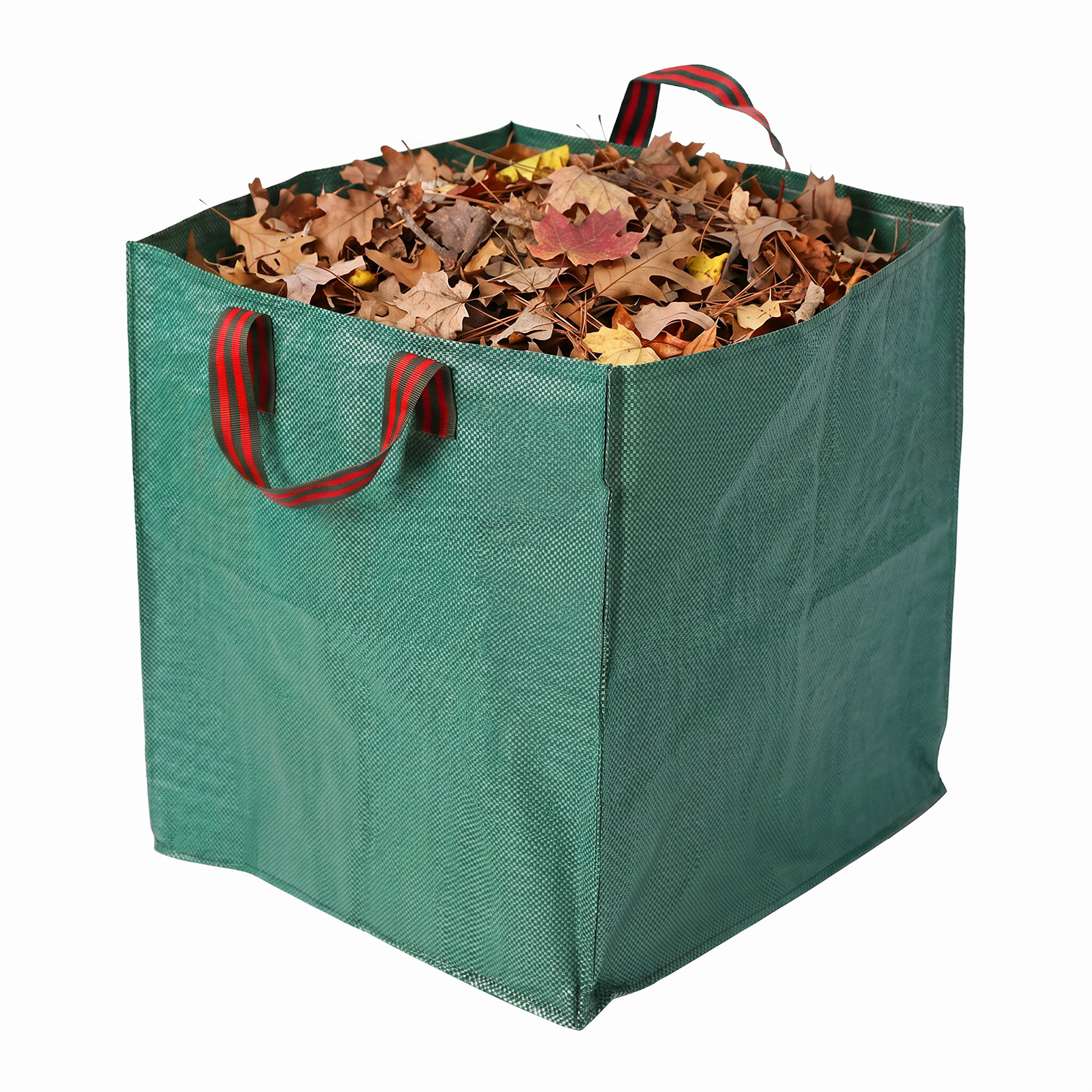 Garvee three pack reusable square yard waste bags for leaves and garden cleanup