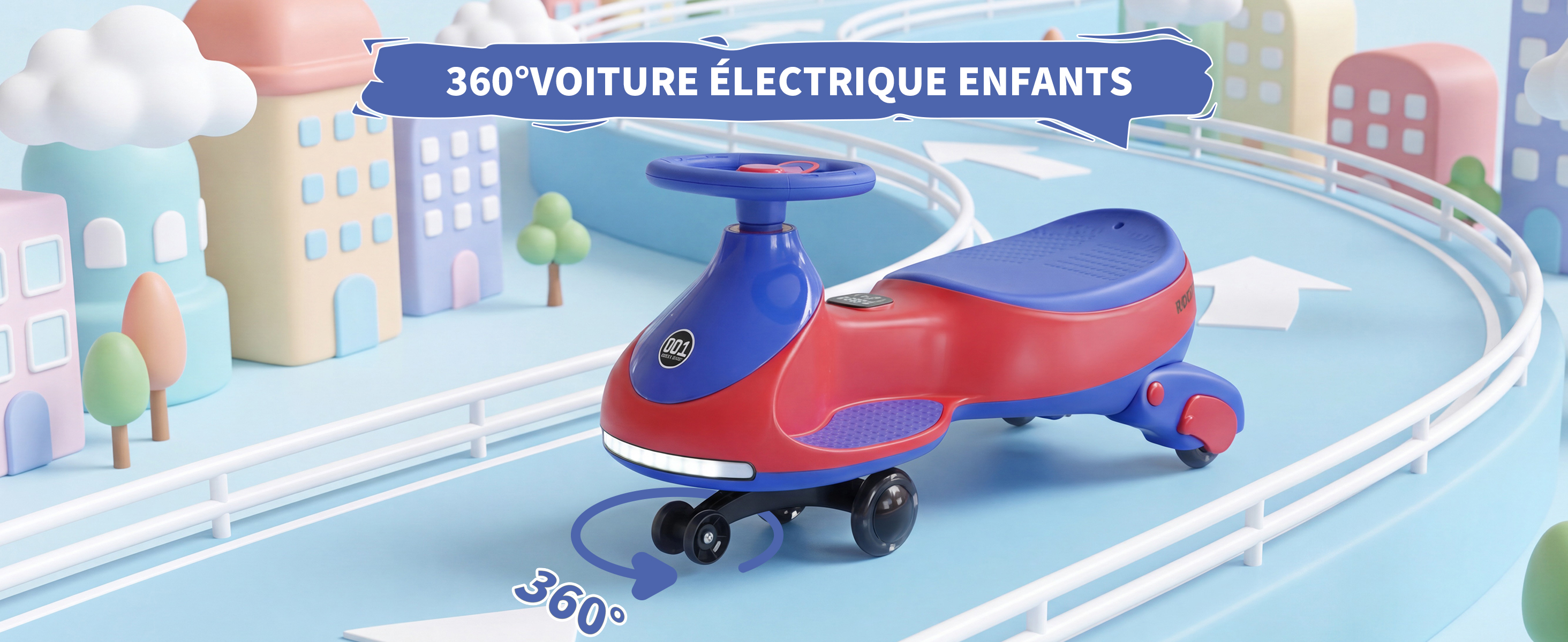 Macchinina elettrica GARVEE 360 gradi