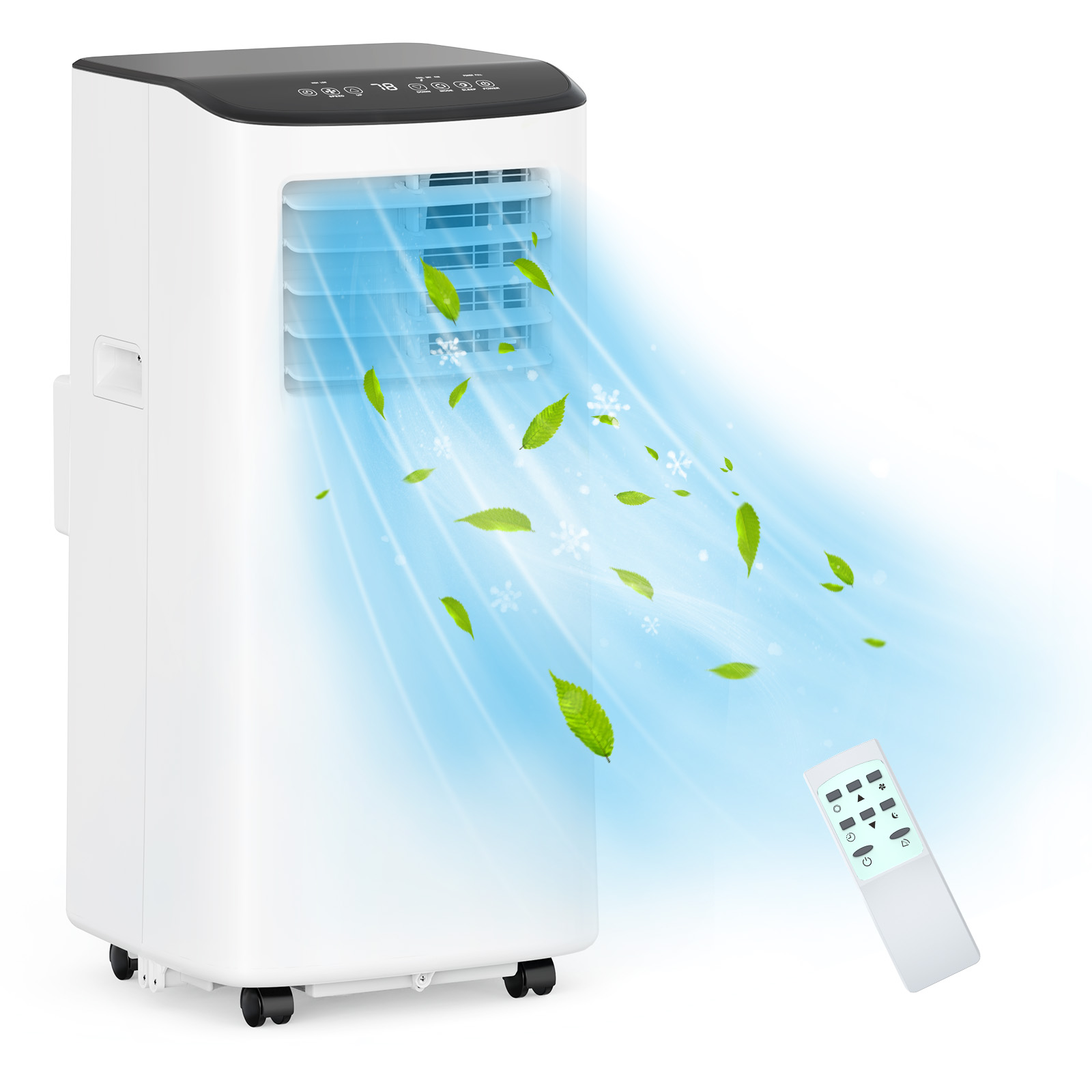 8000 BTU Portable Air Conditioners R32 3-in-1 AC Unit 350 Sq.Ft, Timer & Remote