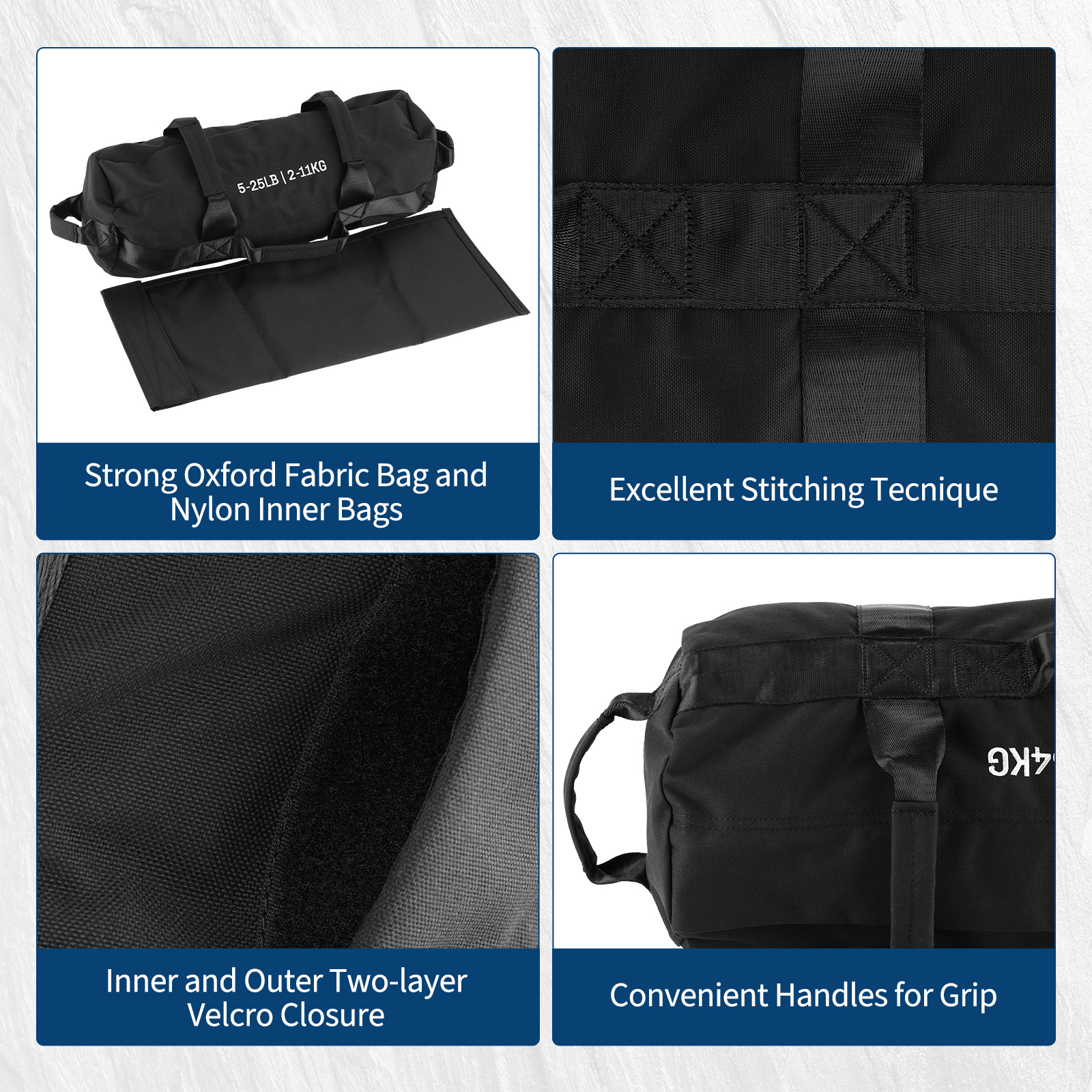 Sandbag Multi-Handle Design