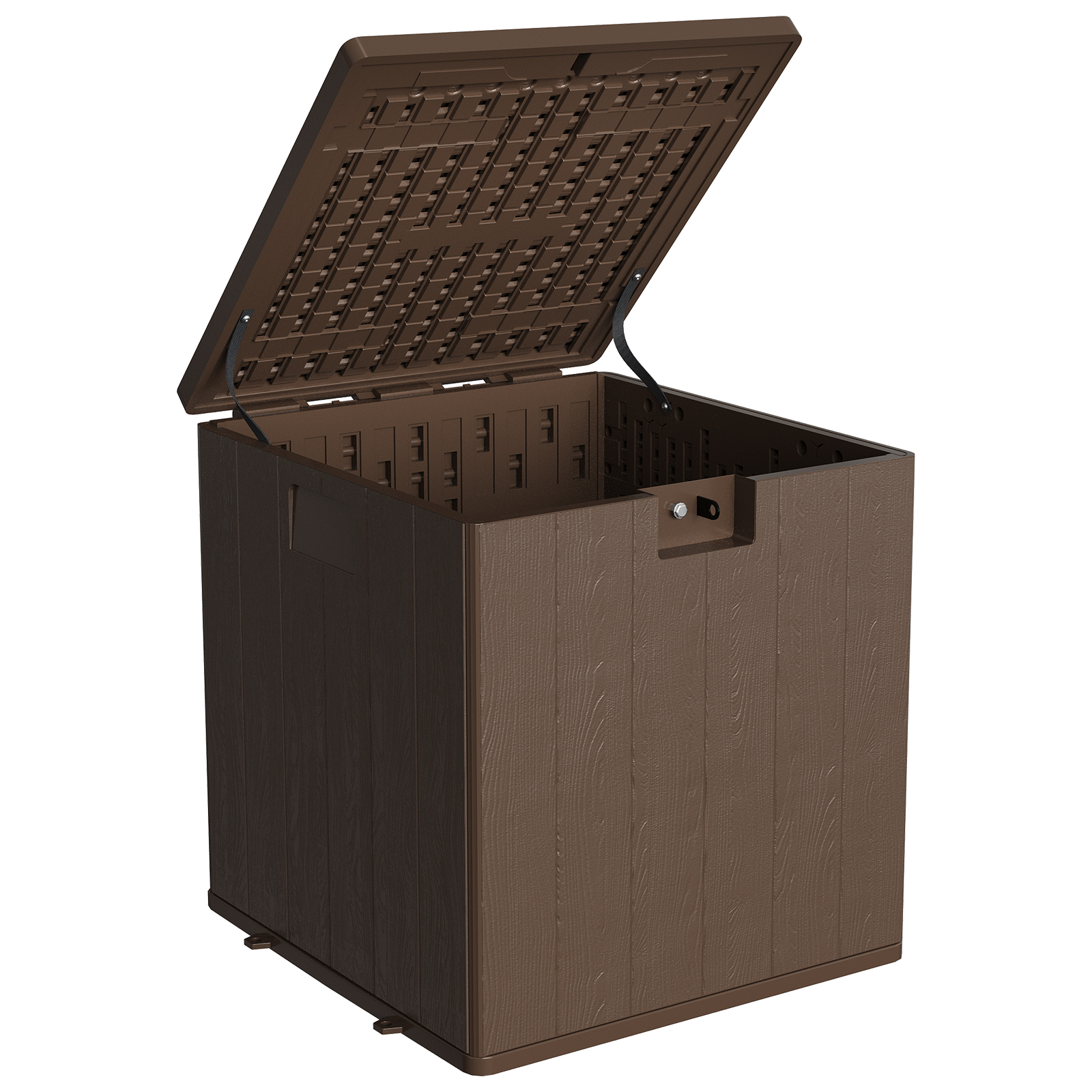 80 100 120 150 Gal Deck Box Outdoor Storage Box for Patio Cushions, Garden Tools