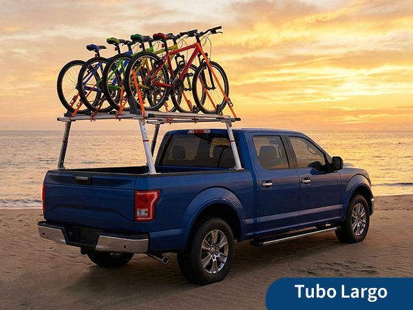 Portaequipajes ajustable Garvee de aluminio para camionetas con capacidad de 363 kg