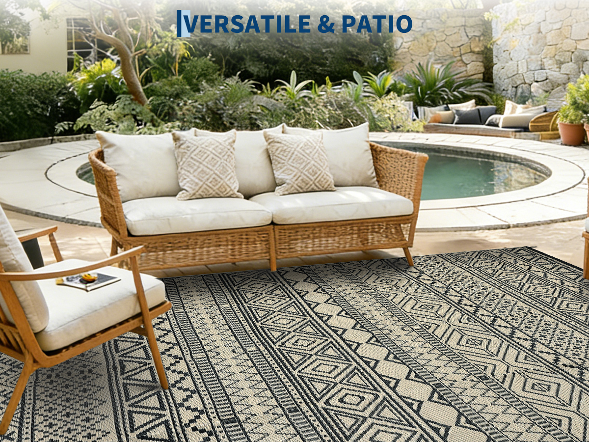 Alfombra Exterior Reversible GARVEE