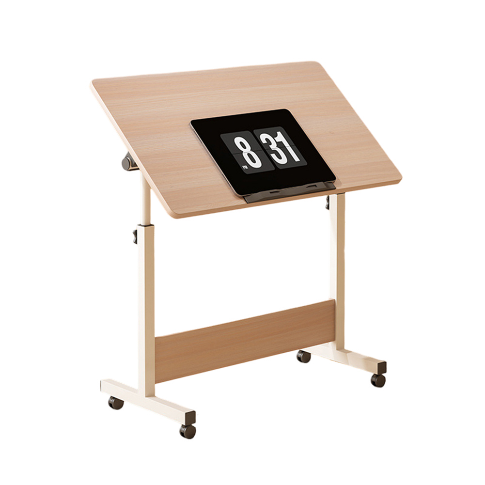 Electric Standing Desk, 80 x 40 cm Adjustable Height Desk Mobile Stand Up Desk