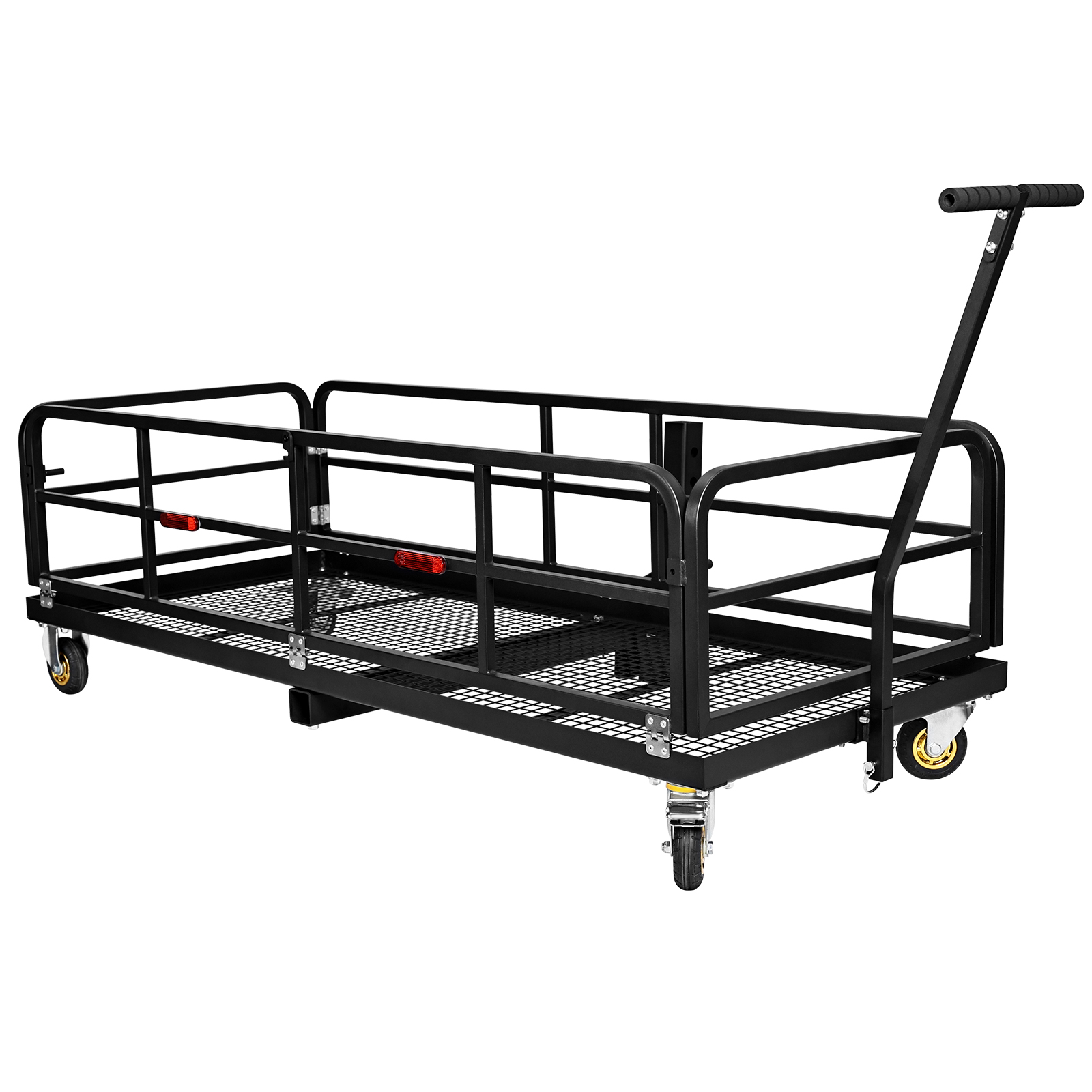 Hitch Mount Cargo Carrier 500 Lbs Folding Basket Fits 2" Receiver for SUV Truck