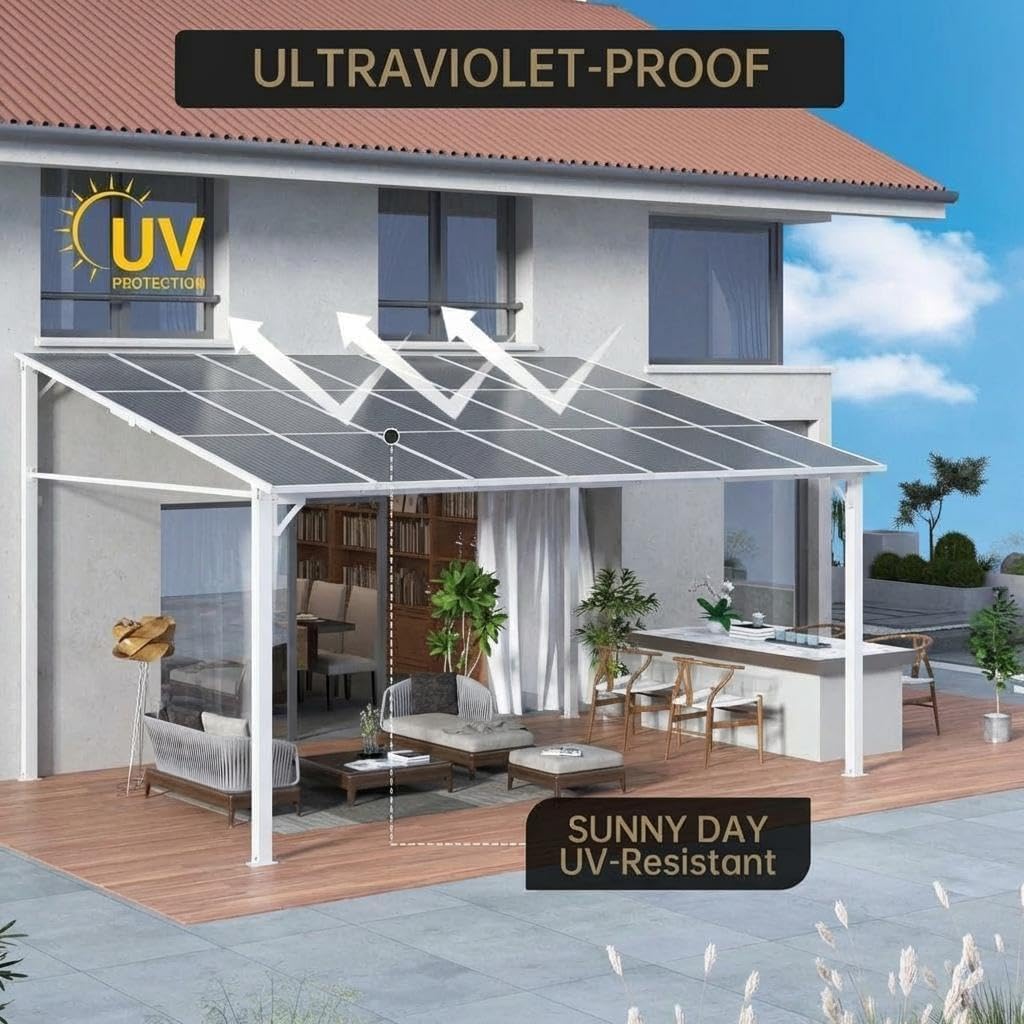 Labeled gazebo components and installation hardware