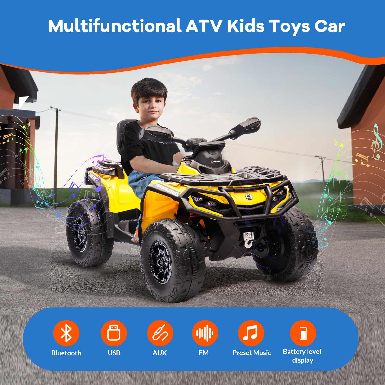 12V Kids Electric ATV