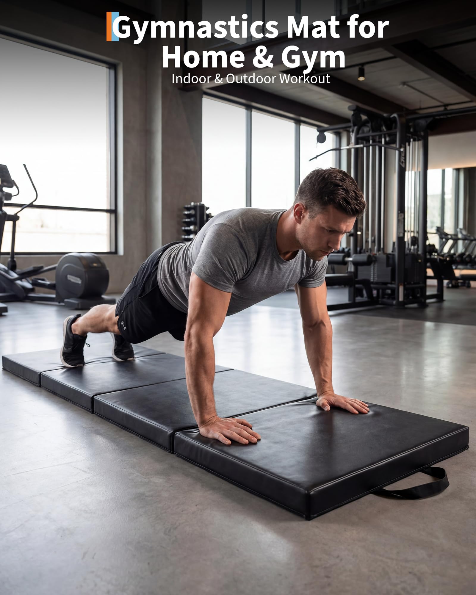 Gym Mat High-Density Foam Detail