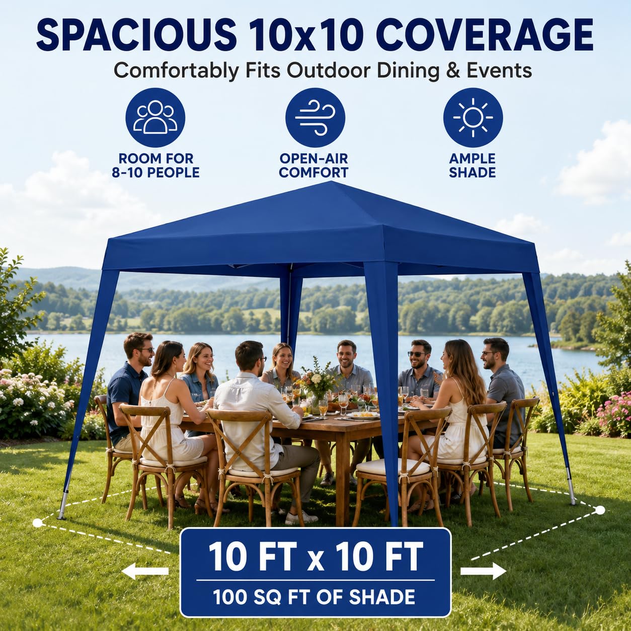 Easy-clean polyester canopy base sheet