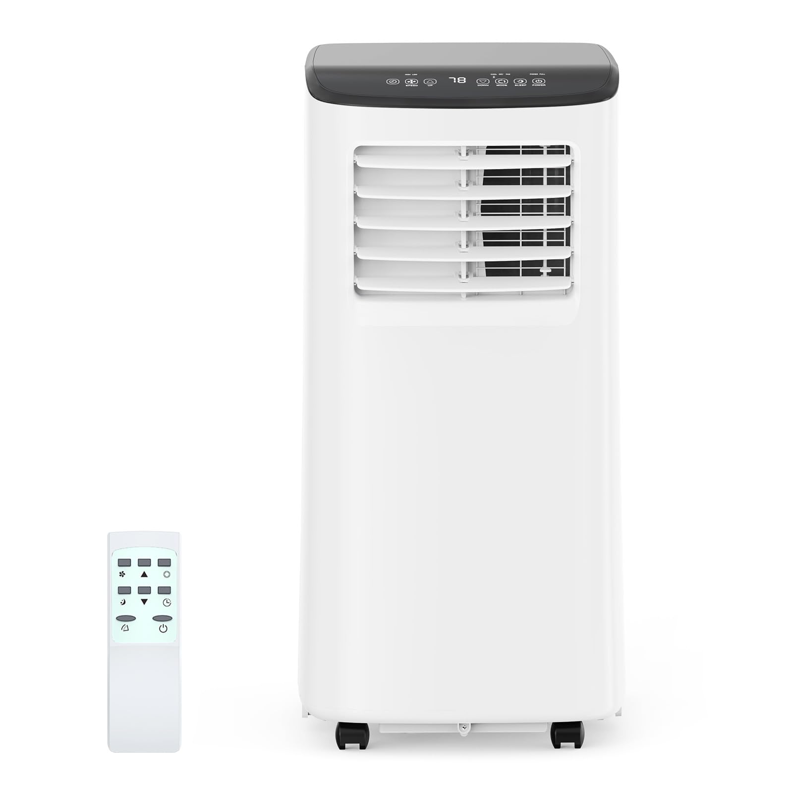 8000 BTU Portable Air Conditioner 3-in-1 AC Unit Up To 350sq ft Dehumidifier R32