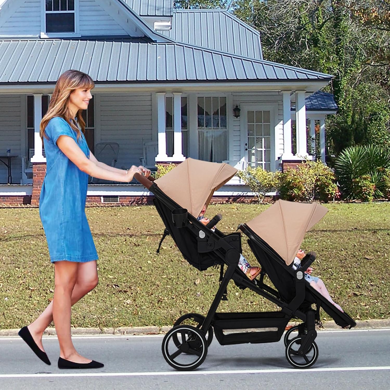 Dettagli di Passeggino per Bambini Pieghevole – 4