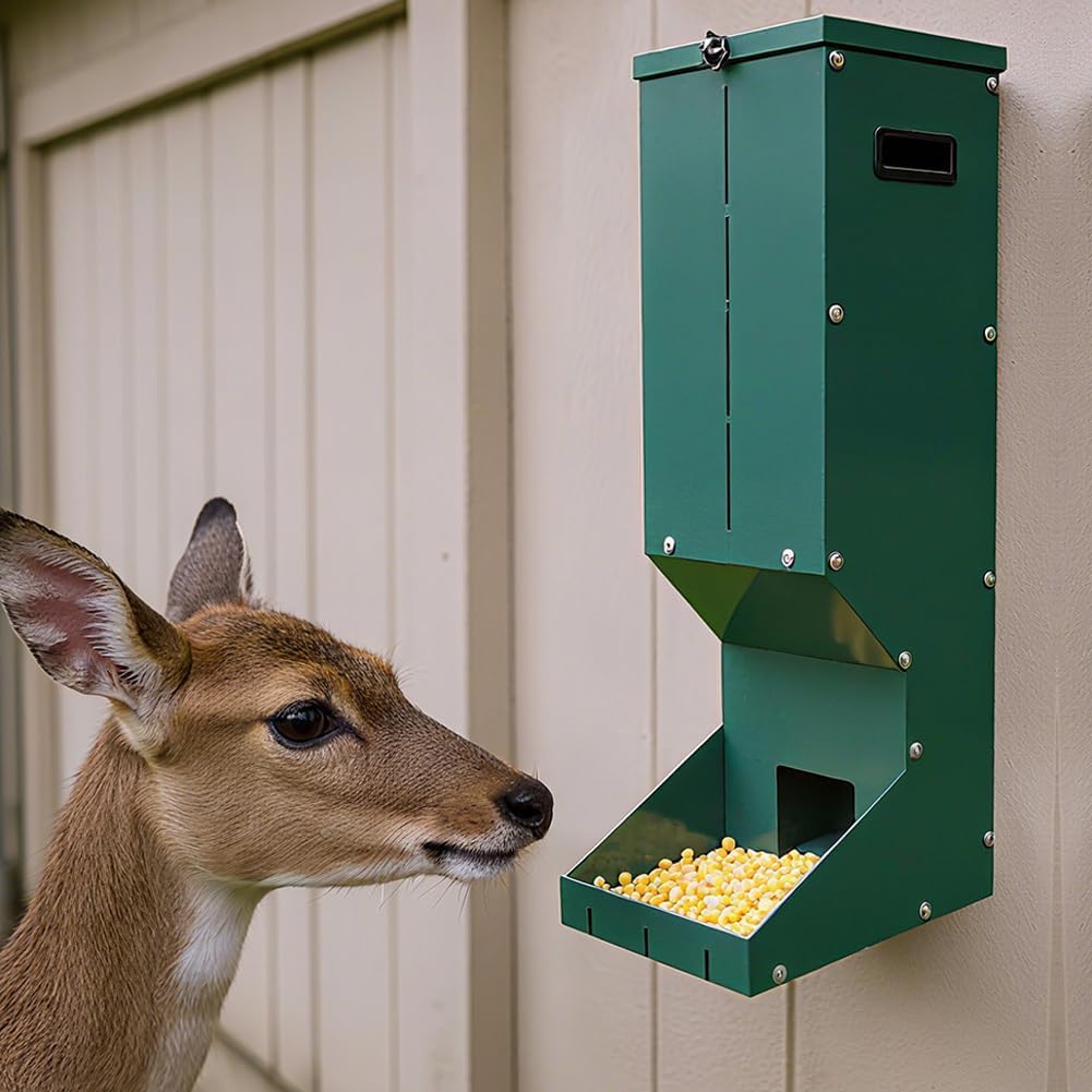 7 Gallon Galvanized Steel Heavy Duty Deer Feeder - Model PSS_33EEY38Y Hero View