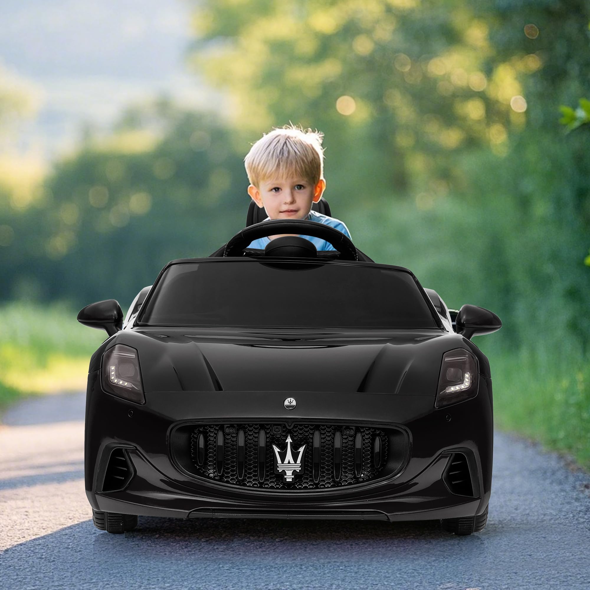 12V4.5AH Licensed Maserati Gran Cabrio Ride On Car Remote LED MP3 Suspension