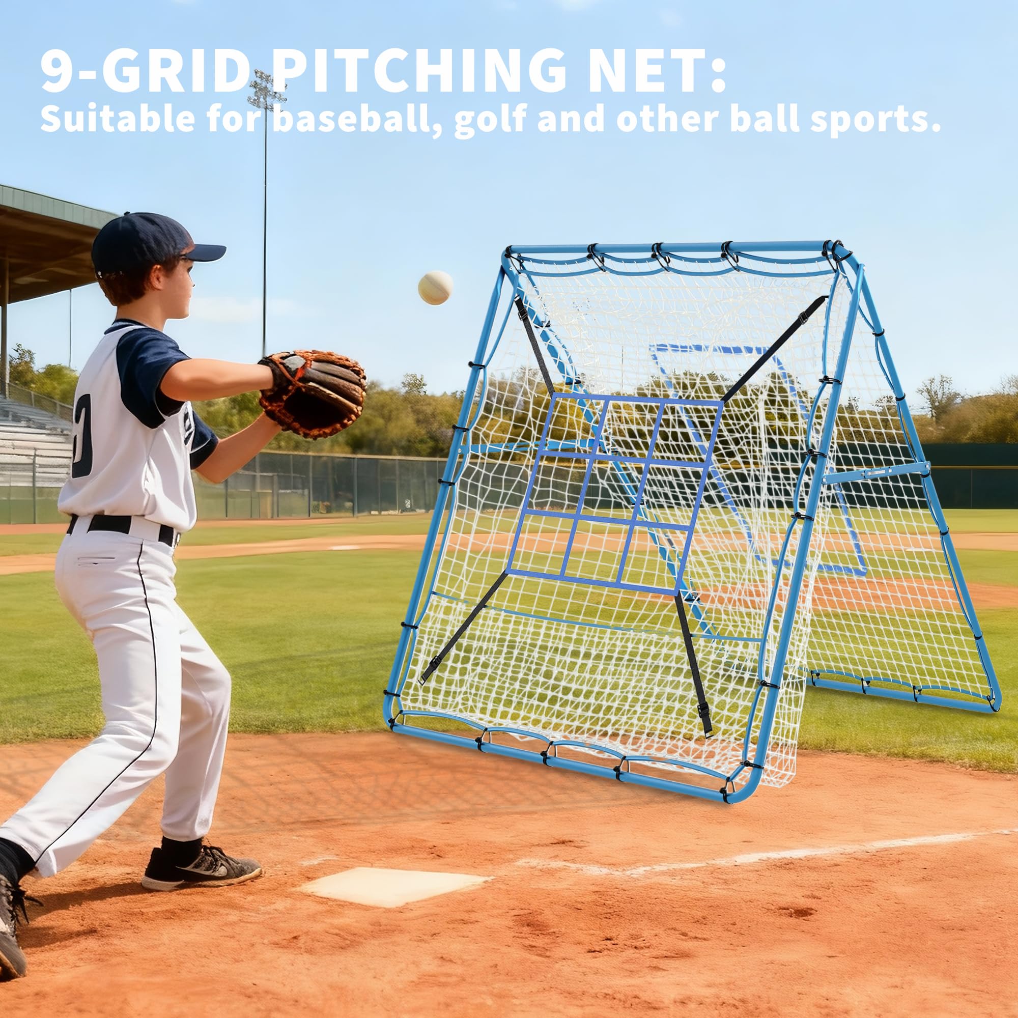 9-Zone Aim System for Precision Pitching Practice