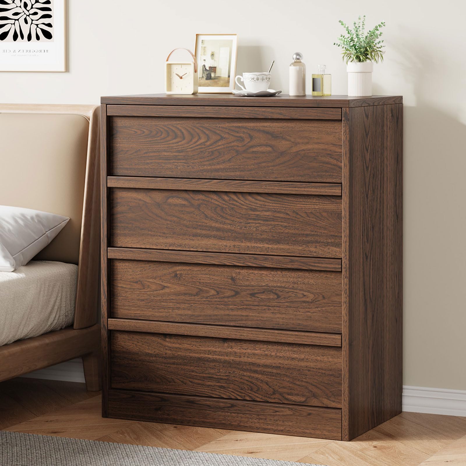 3 4 5 7 Drawer Dresser Bedside Cabinet Table with Large Storage End Table Chest