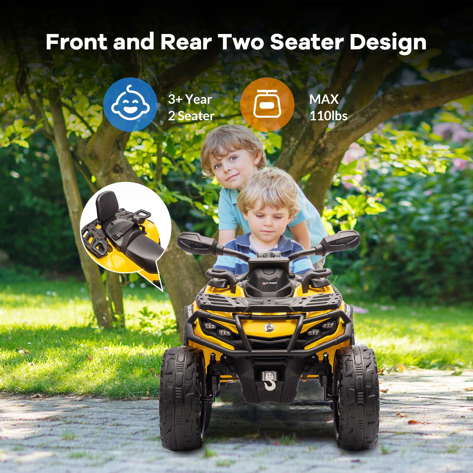 12V Kids Electric ATV