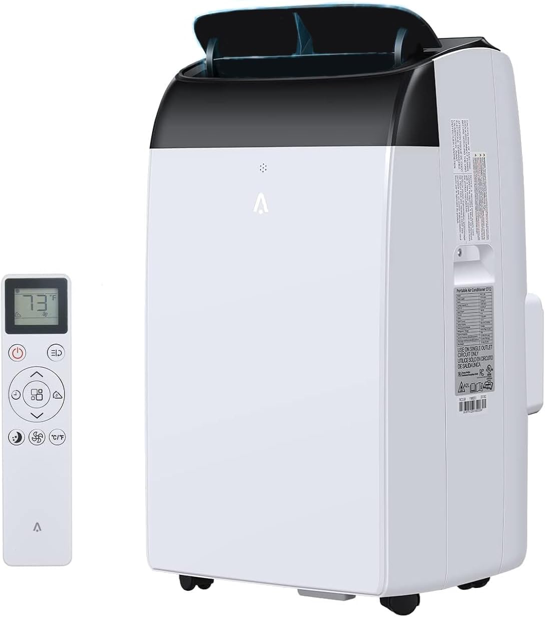 12,000 BTU Air Conditionerv Portable AC Unit for Rooms Up to 550 Sq Ft Fan Unit