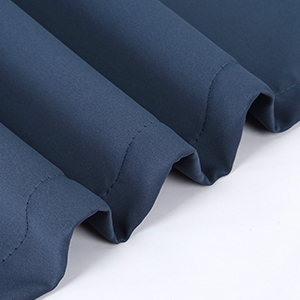 Garvee Cortinas Opacas 2 Piezas Cortas con Bolsillo para Barra para Cocina y Baño, 70% Bloqueo de Luz, Material Duradero, Fácil Montaje, Color Variado