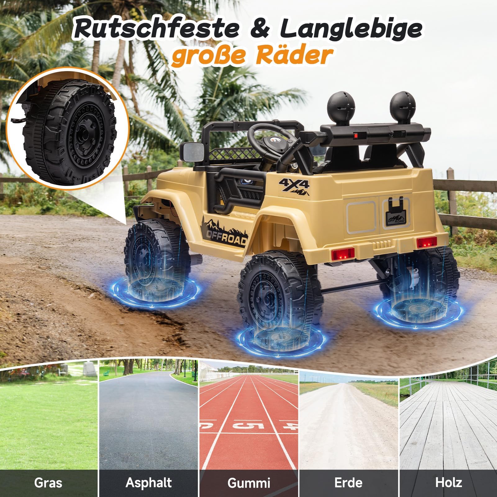 Telecomando parentale buggy elettrico bambini