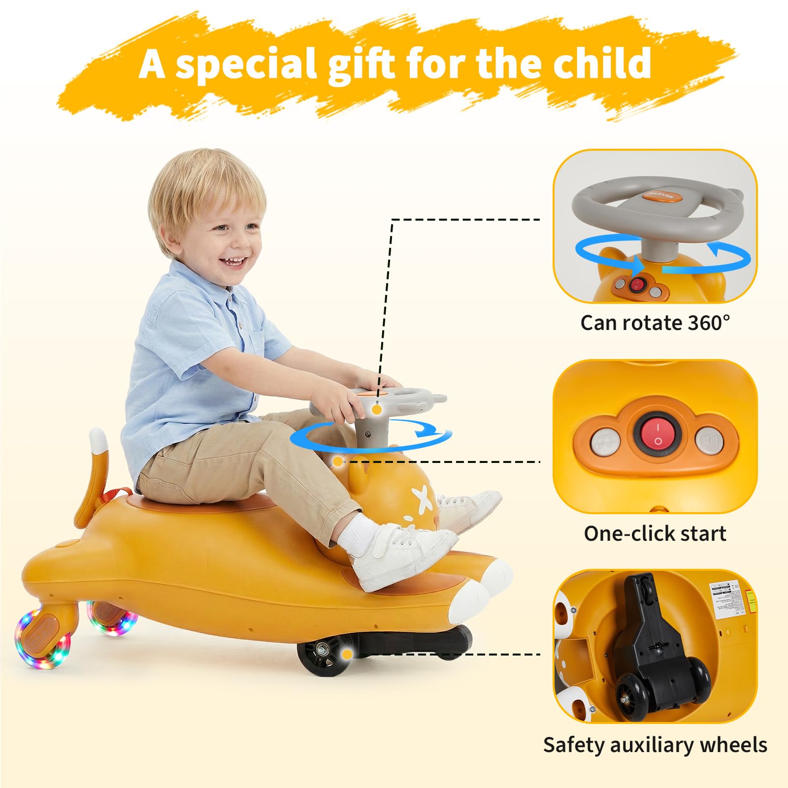 Kids Electric Wiggle Car